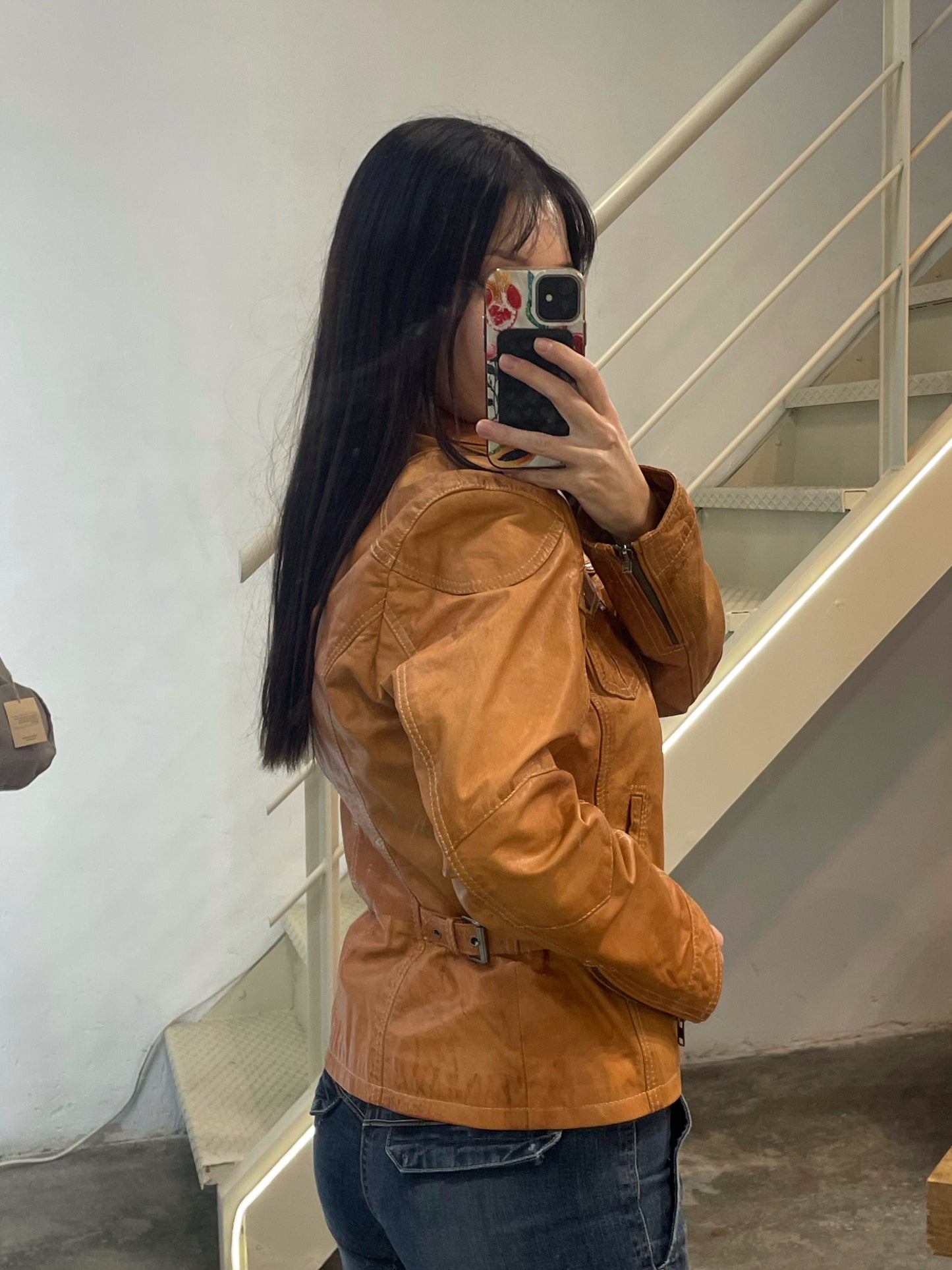 Natural Leather Jacket
