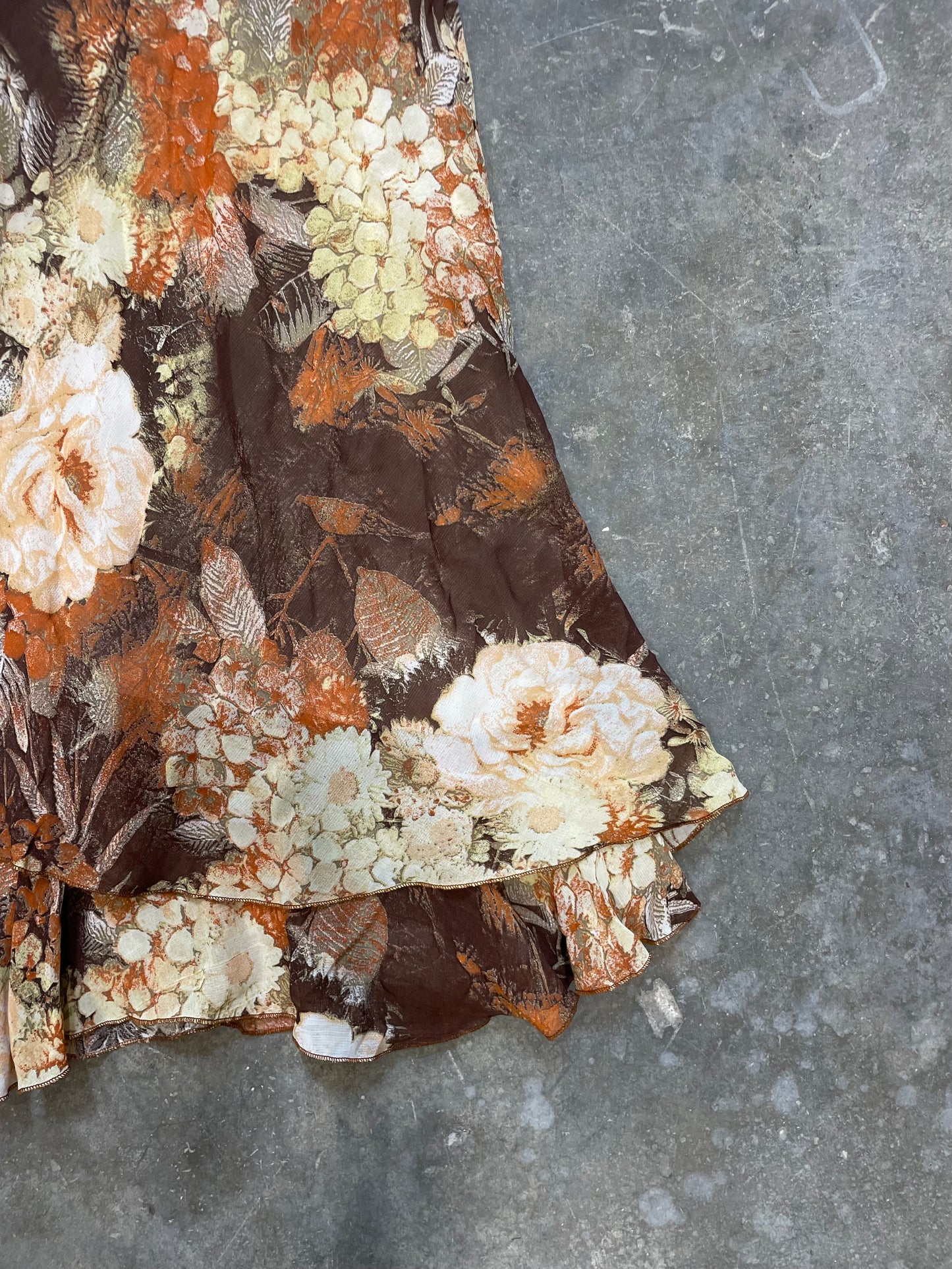 Floral Pattern Skirt