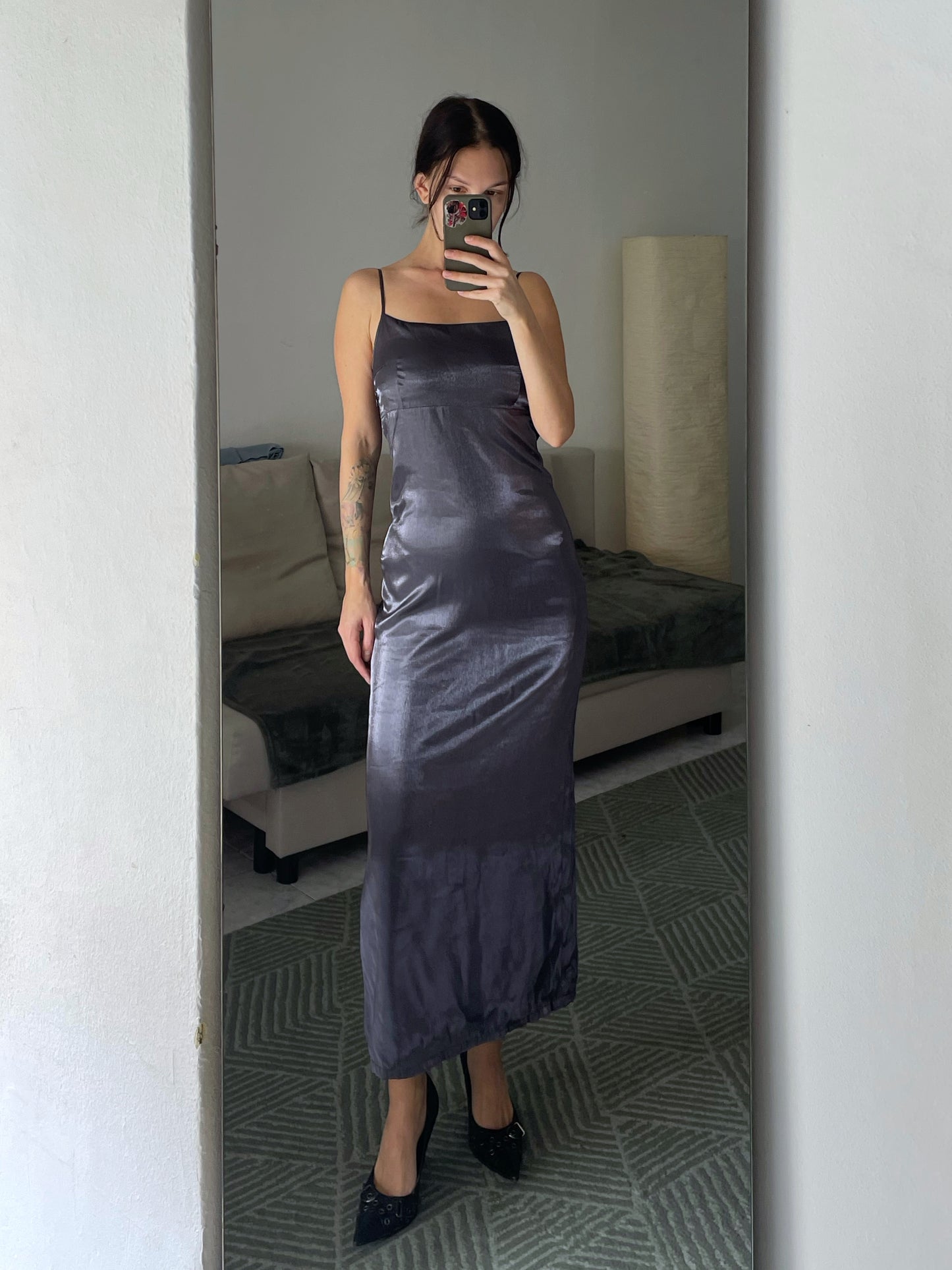 Satin Slip Dress