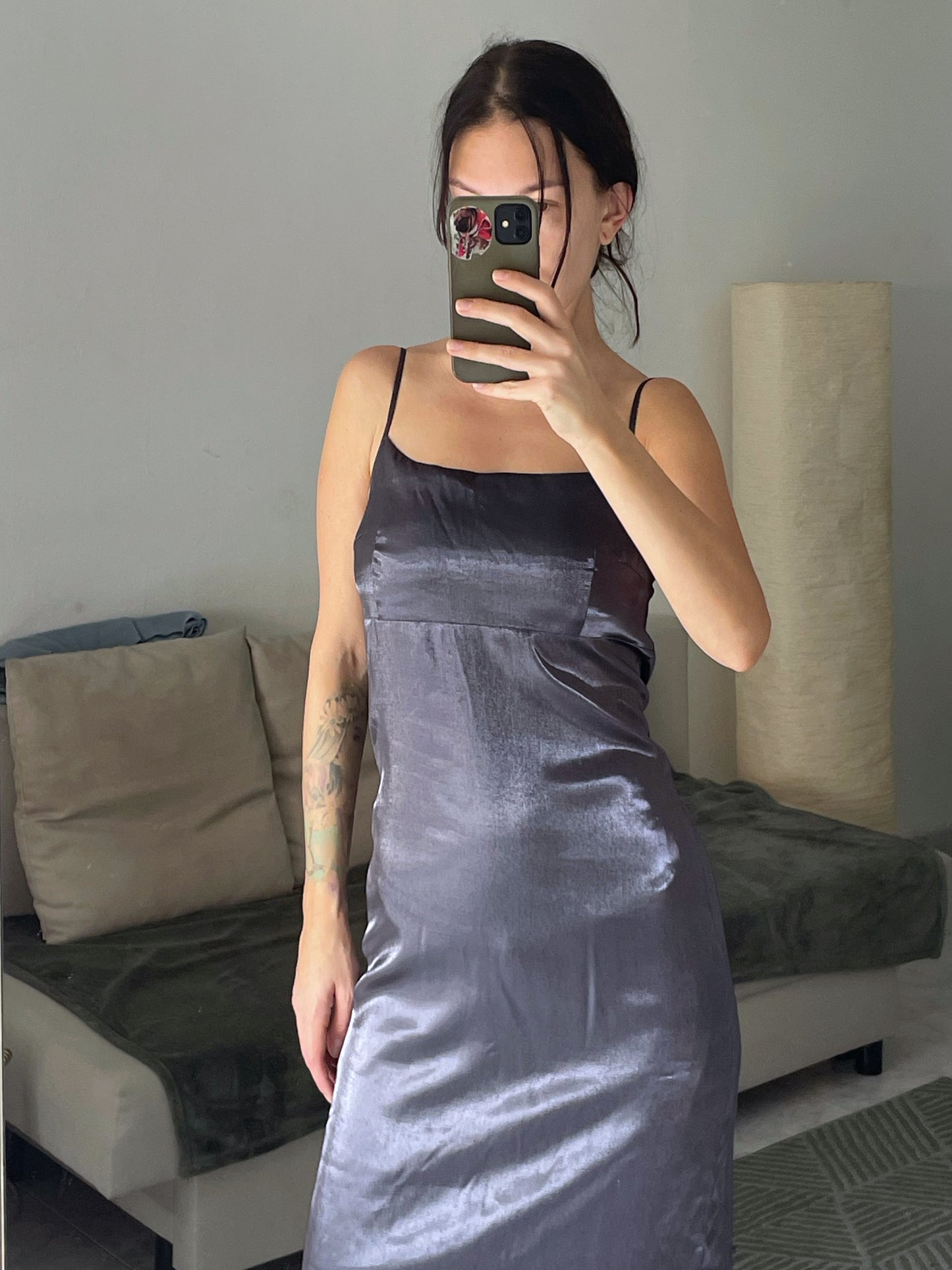 Satin Slip Dress
