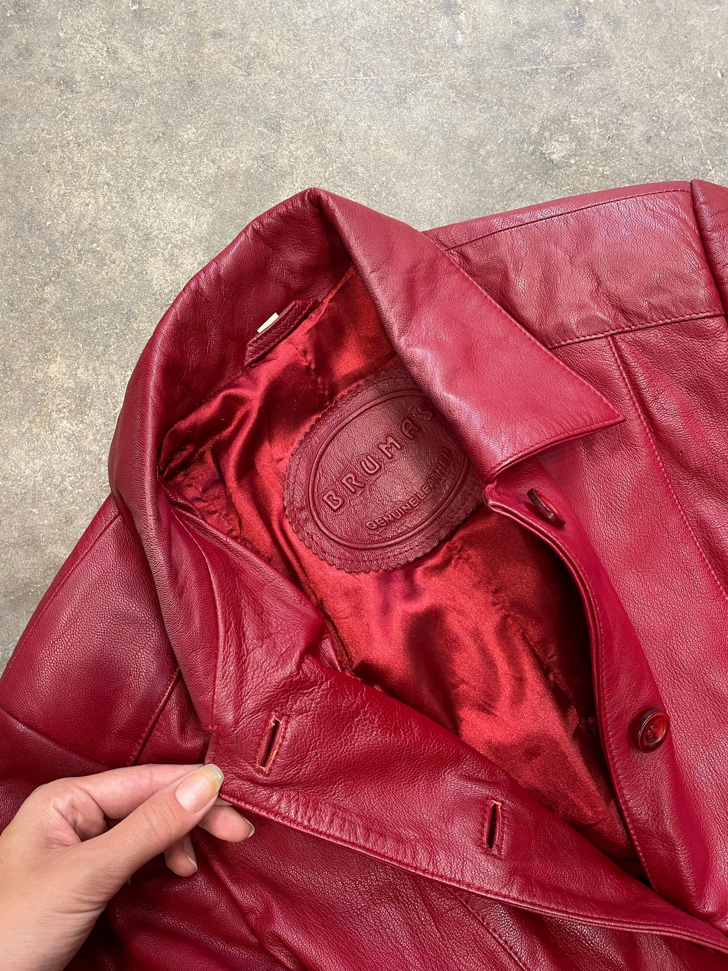 Red Leather Jacket