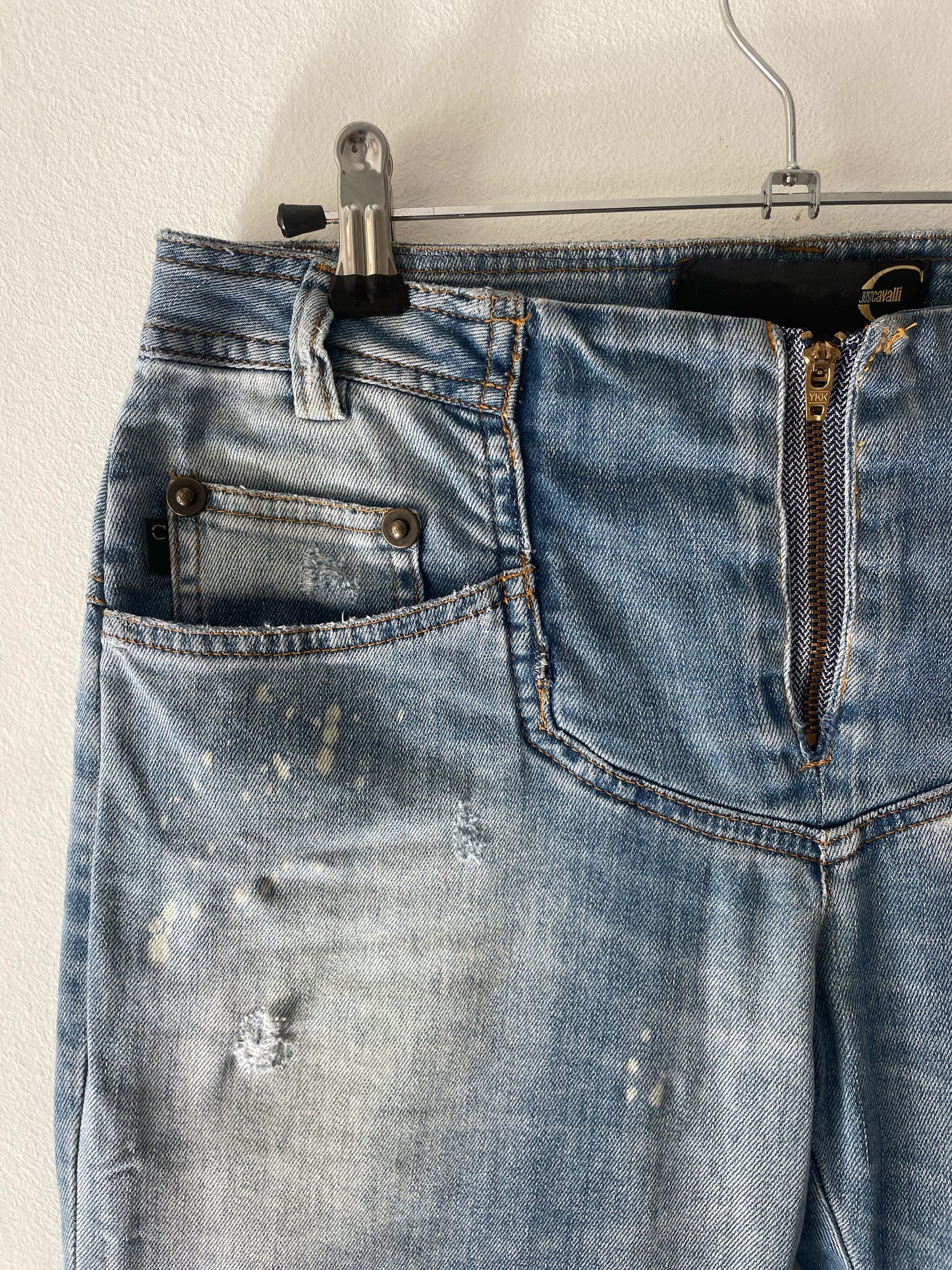 Just Cavalli Vintage Low-Rise Flared Jeans