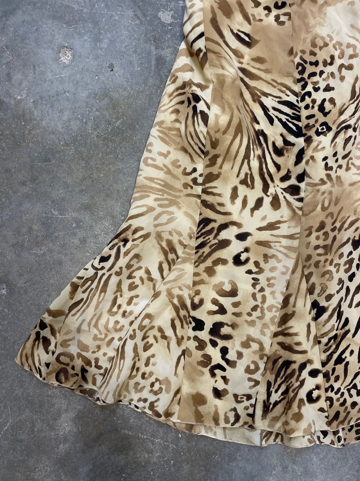 Animal Print Skirt