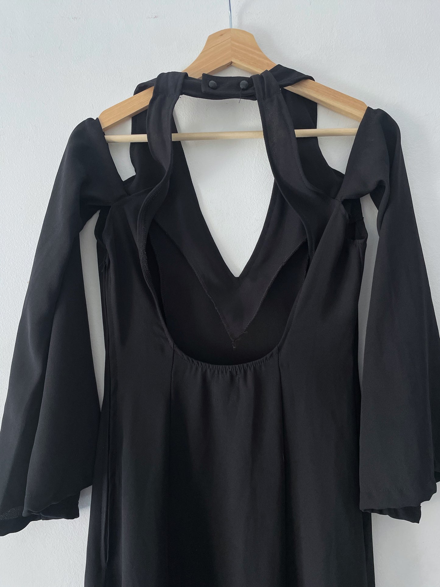 Long Open Back Dress