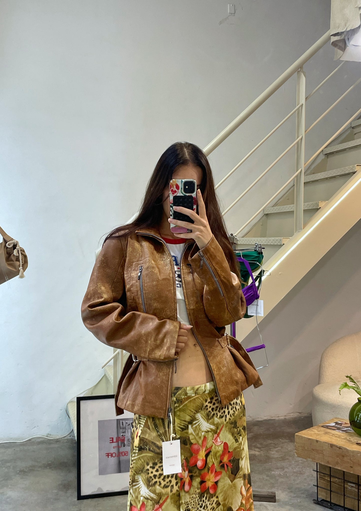 Natural Leather Jacket