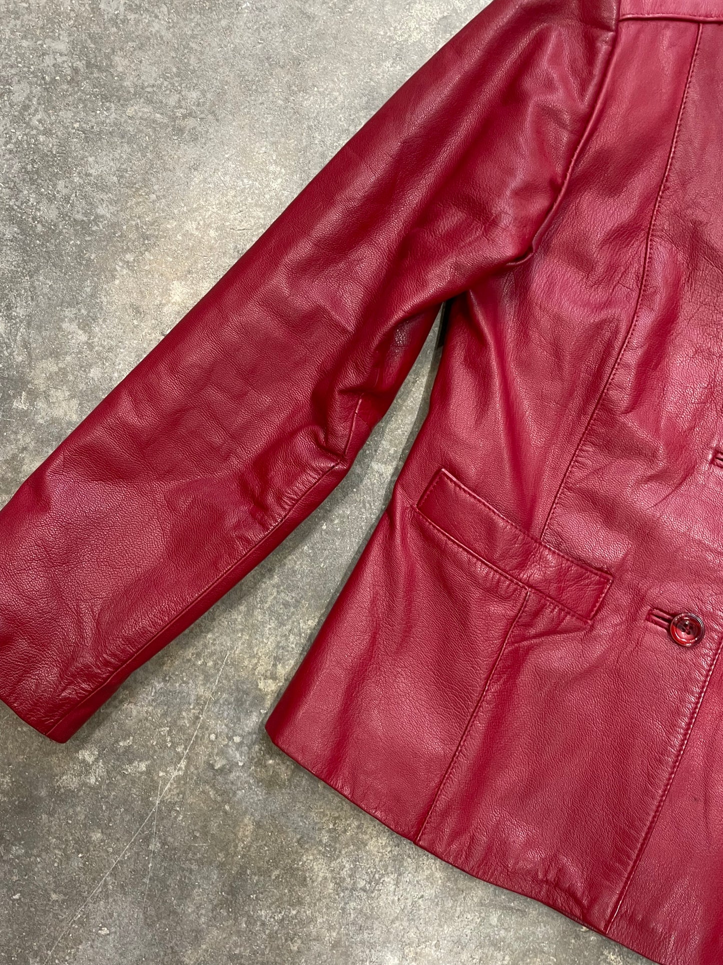 Red Leather Jacket
