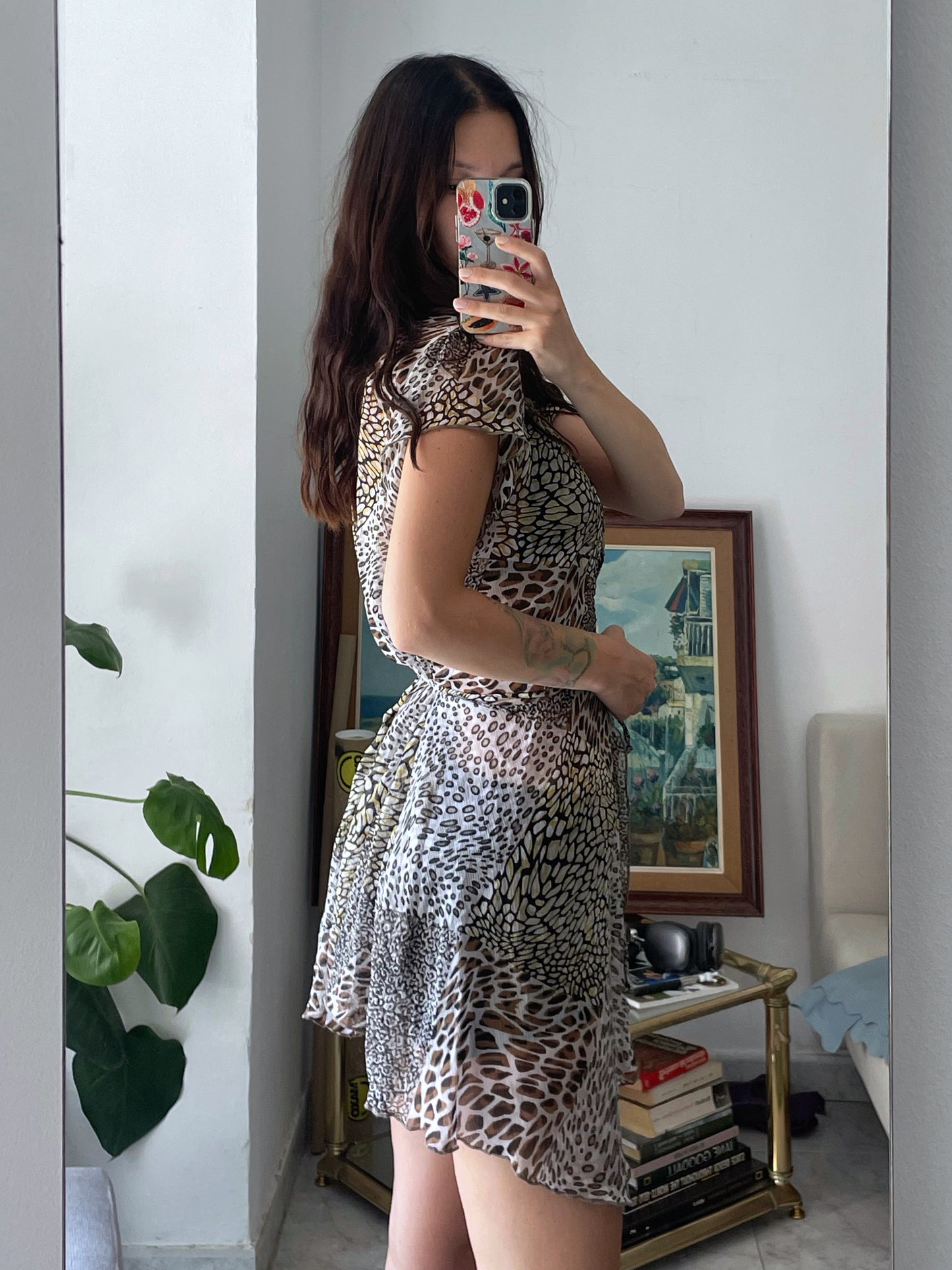 Beaded Mini Dress