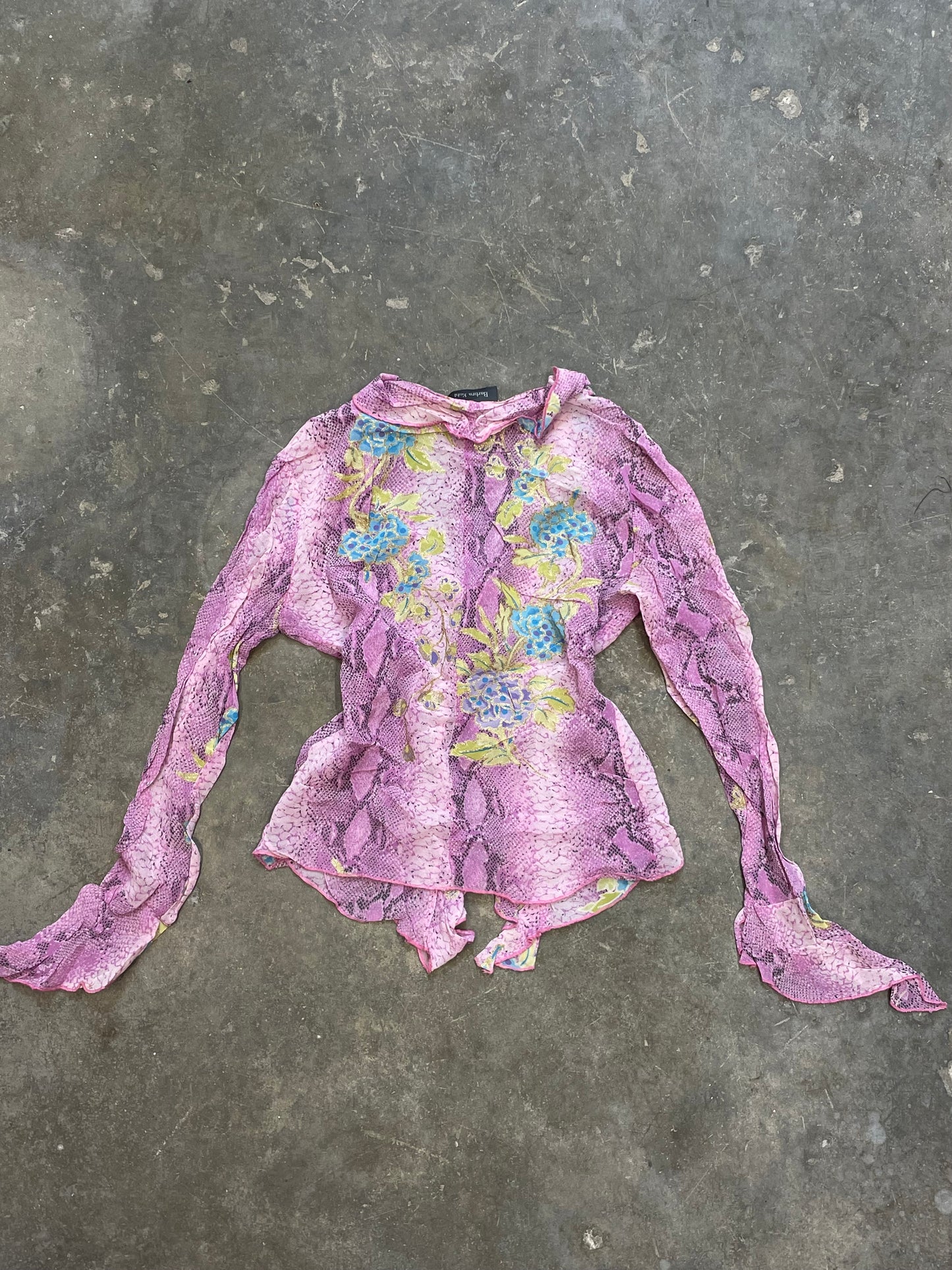 Snake Print Top