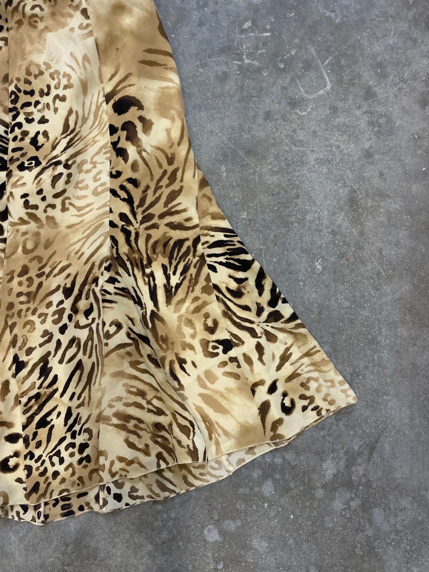 Animal Print Skirt