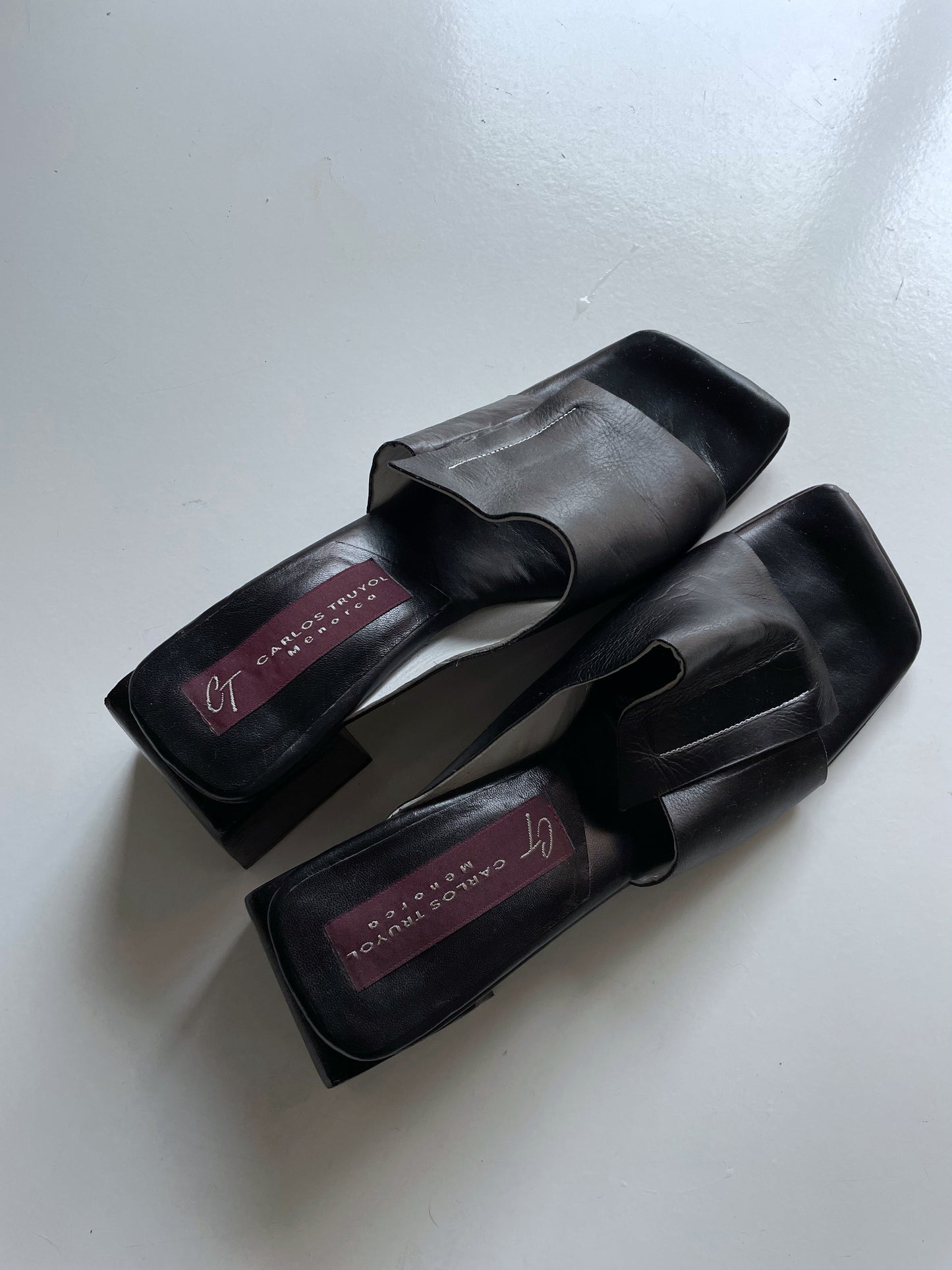 Natural leather sandals