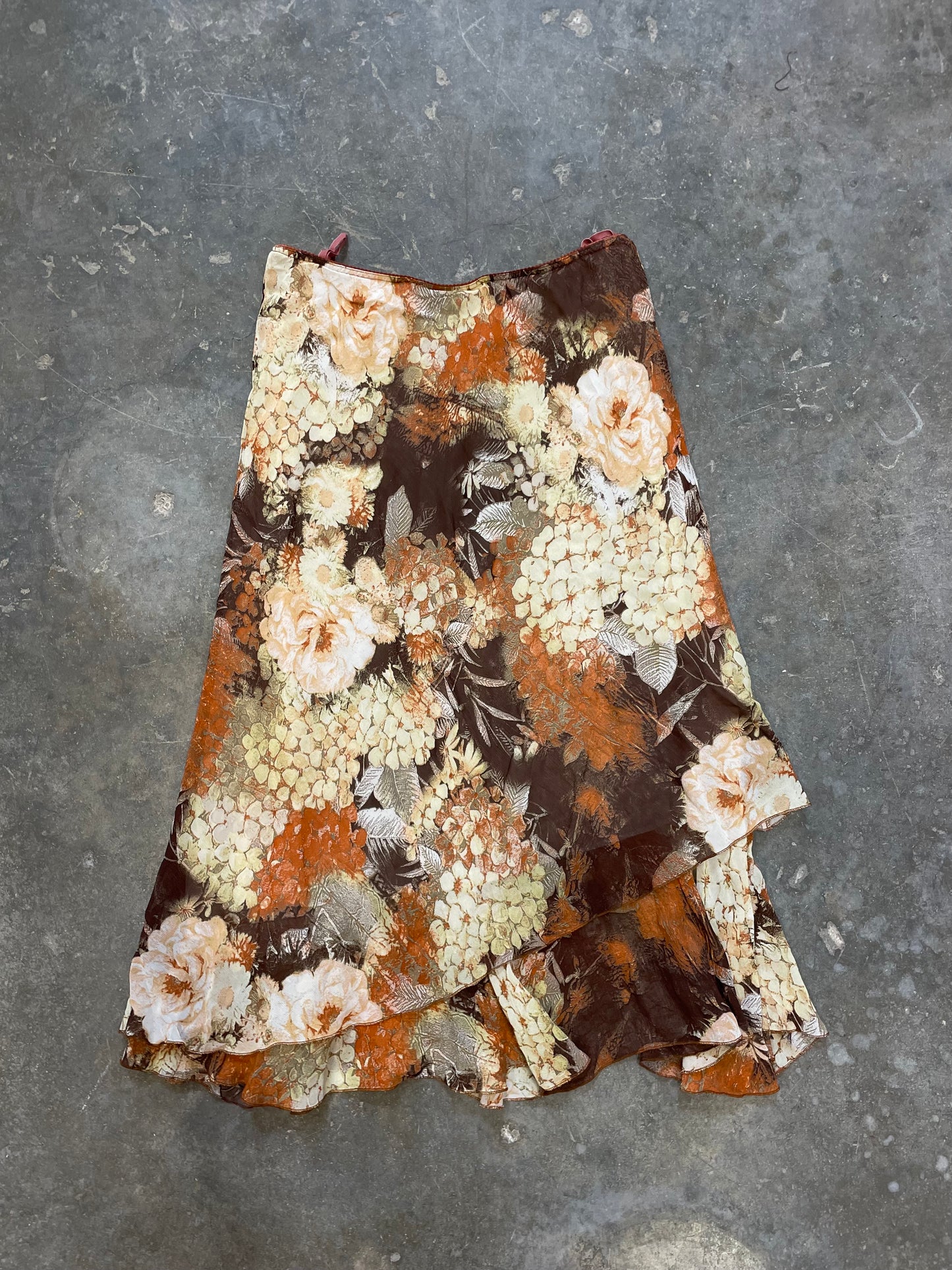 Floral Pattern Skirt