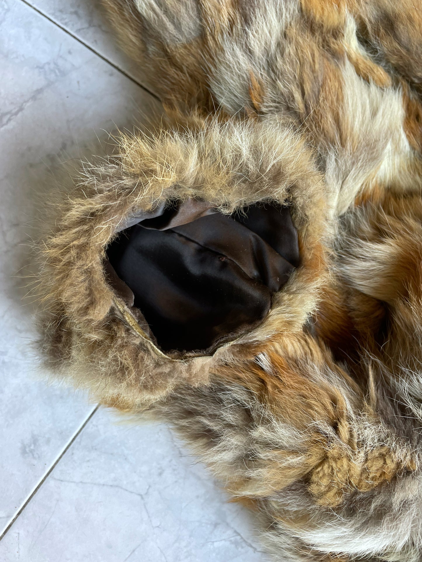 Vintage Natural Fur Coat