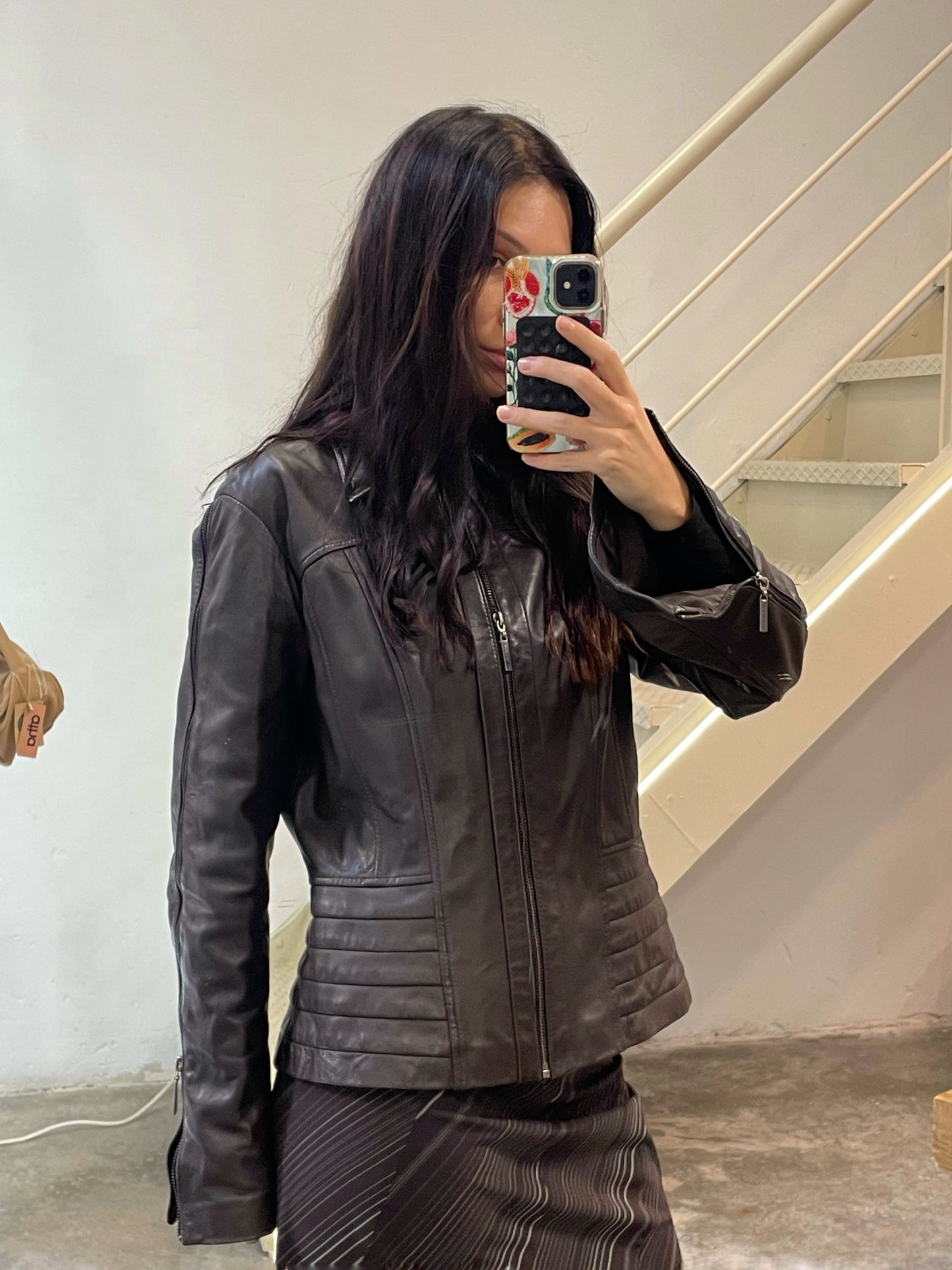 Leather Transformer Jacket