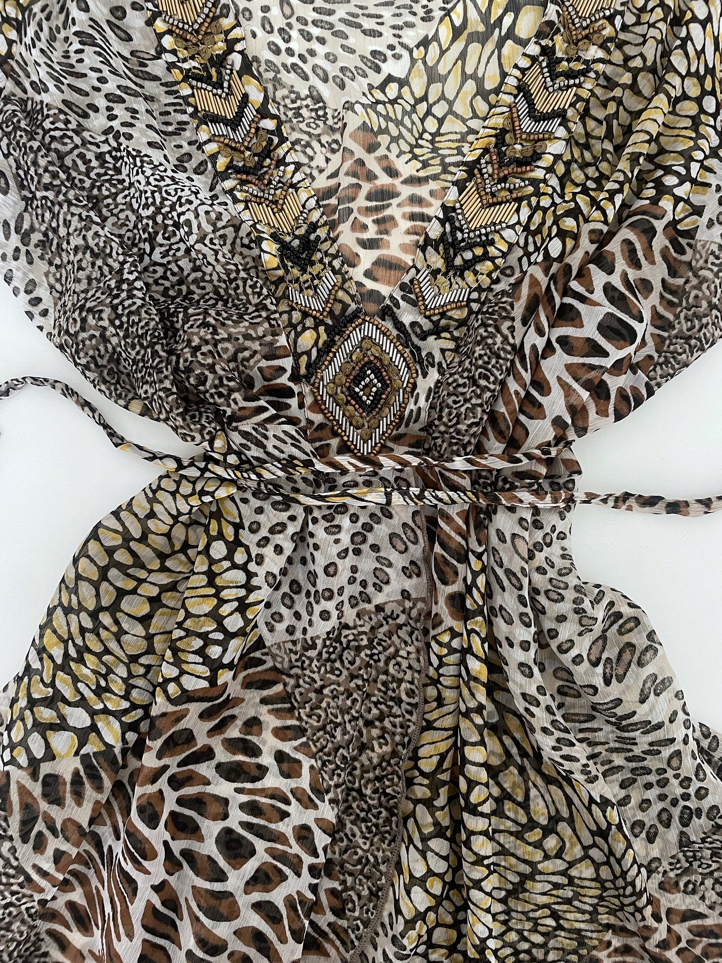 Beaded Mini Dress