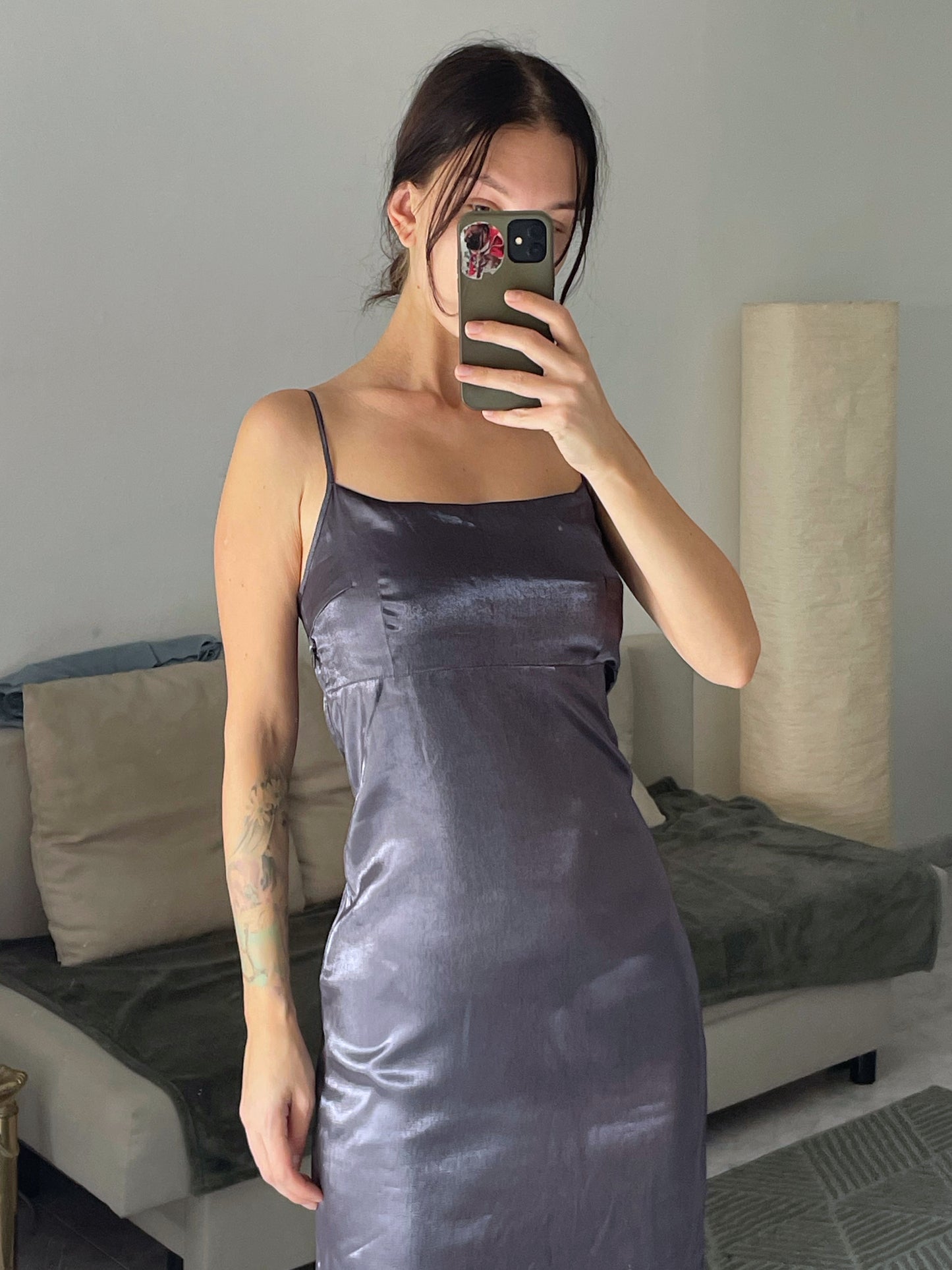 Satin Slip Dress