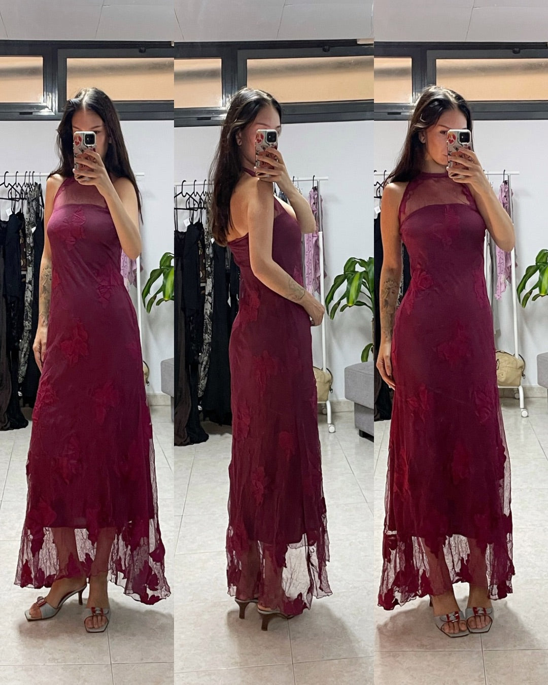 Long Lace Dress