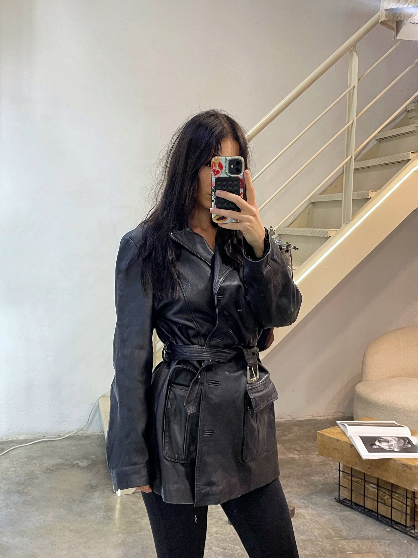 Vintage Jacket with Belt