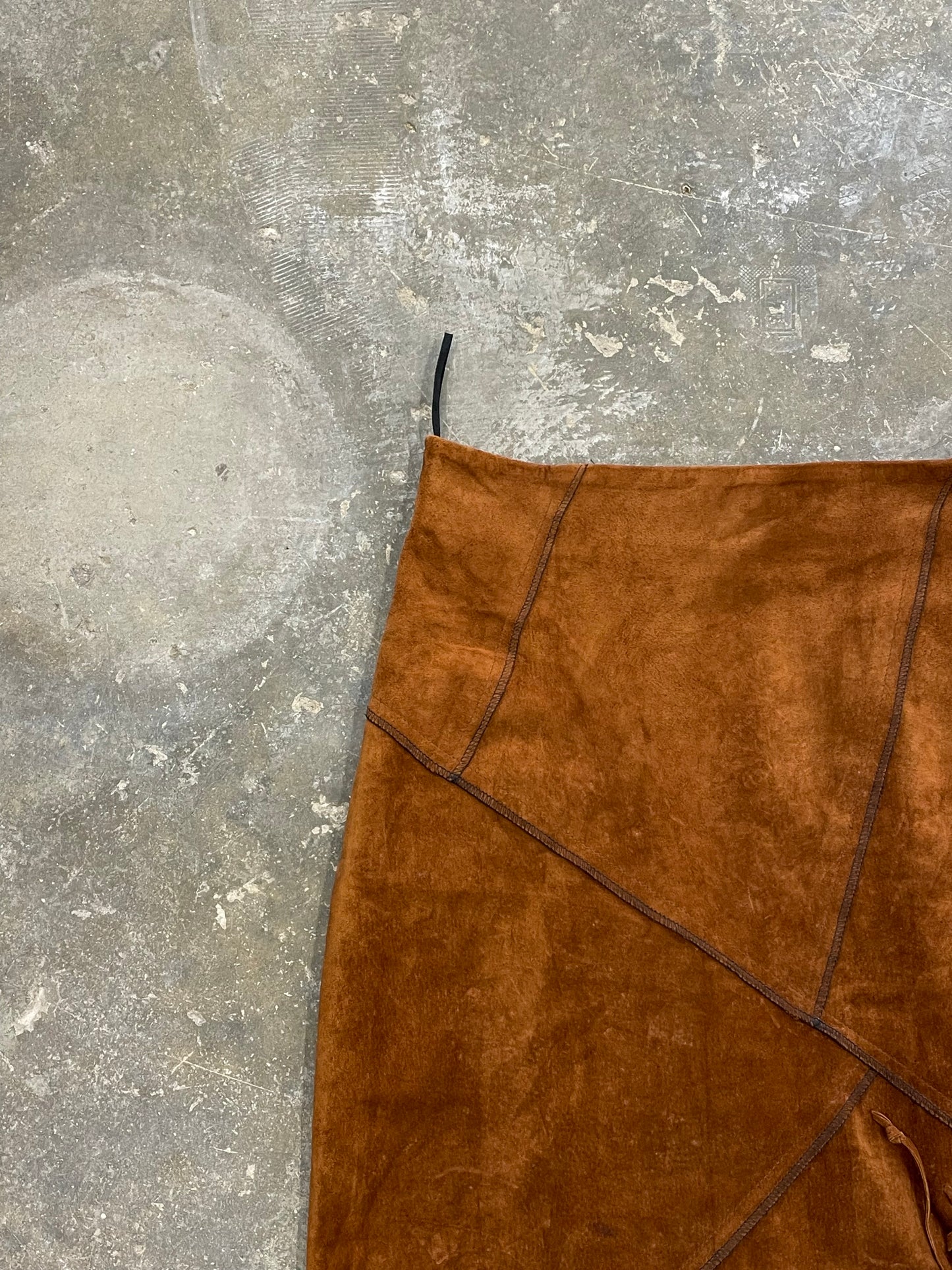 Maxi Suede Skirt