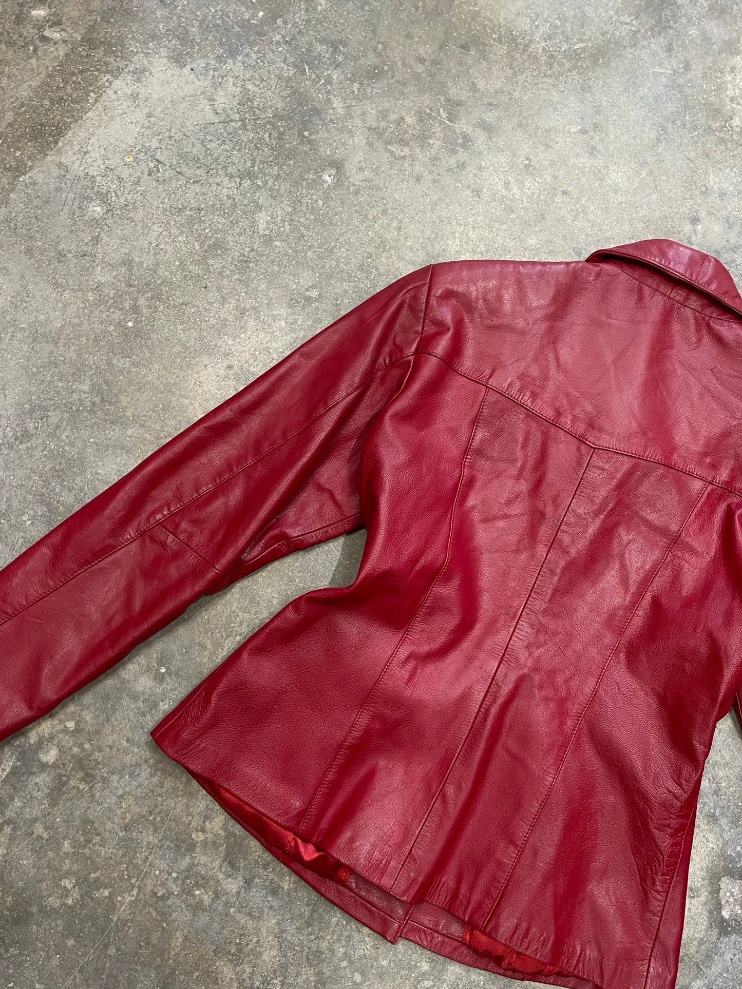 Red Leather Jacket