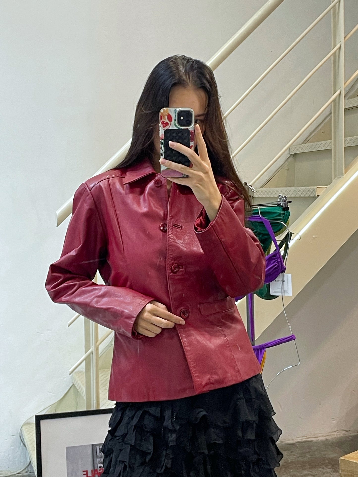 Red Leather Jacket