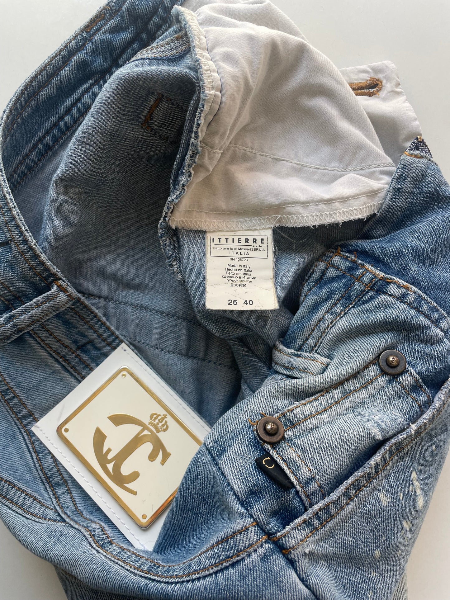 Just Cavalli Vintage Low-Rise Flared Jeans