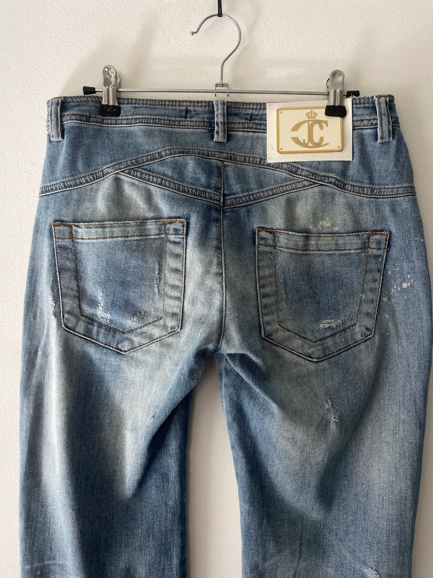 Just Cavalli Vintage Low-Rise Flared Jeans