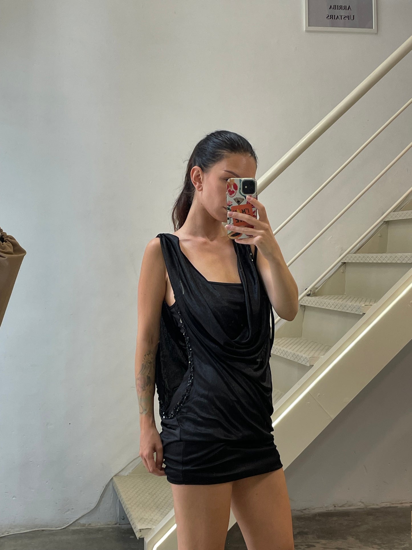 Cowl Neck Dress
