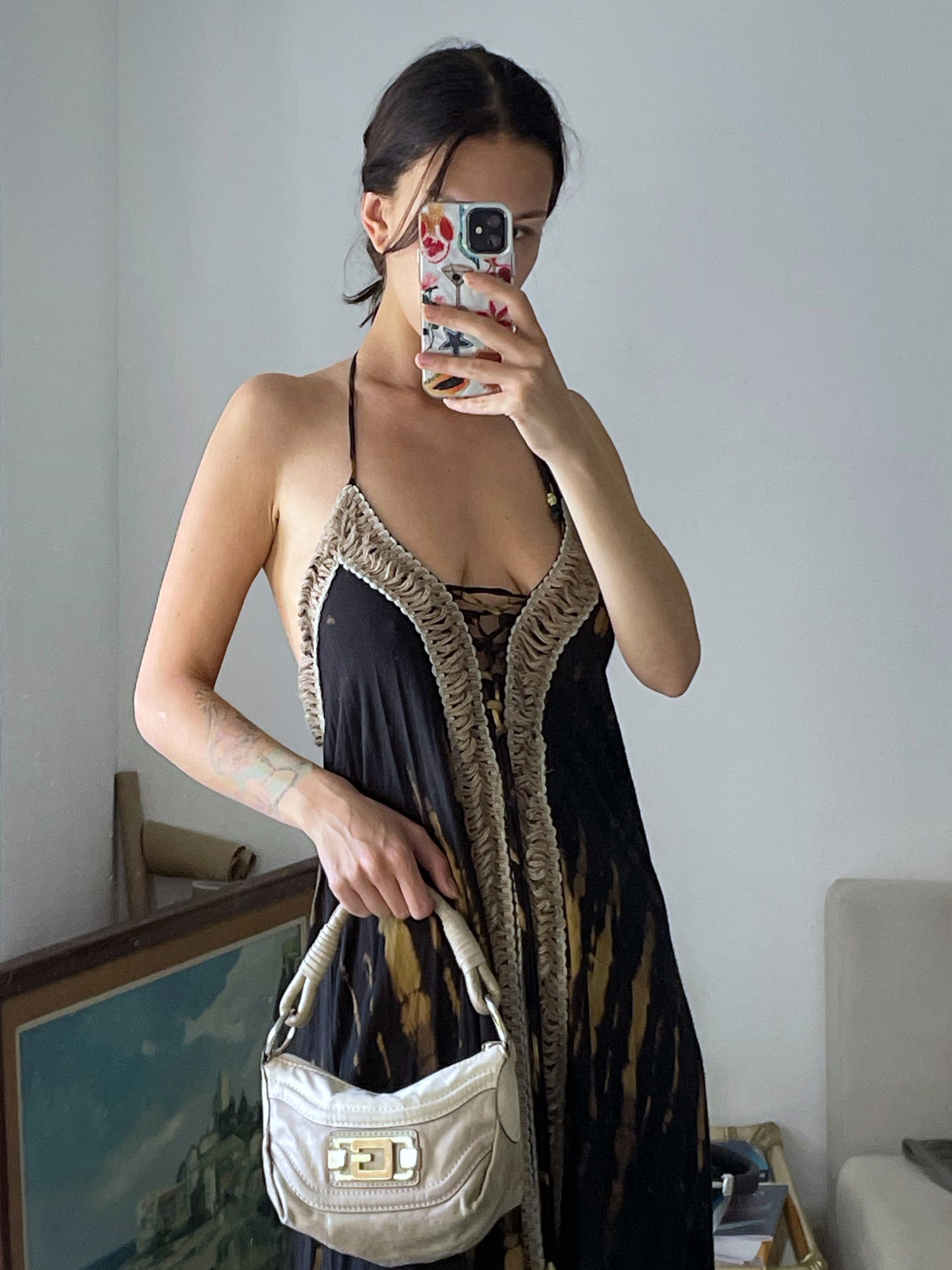 Boho Tie-Dye Maxi Dress