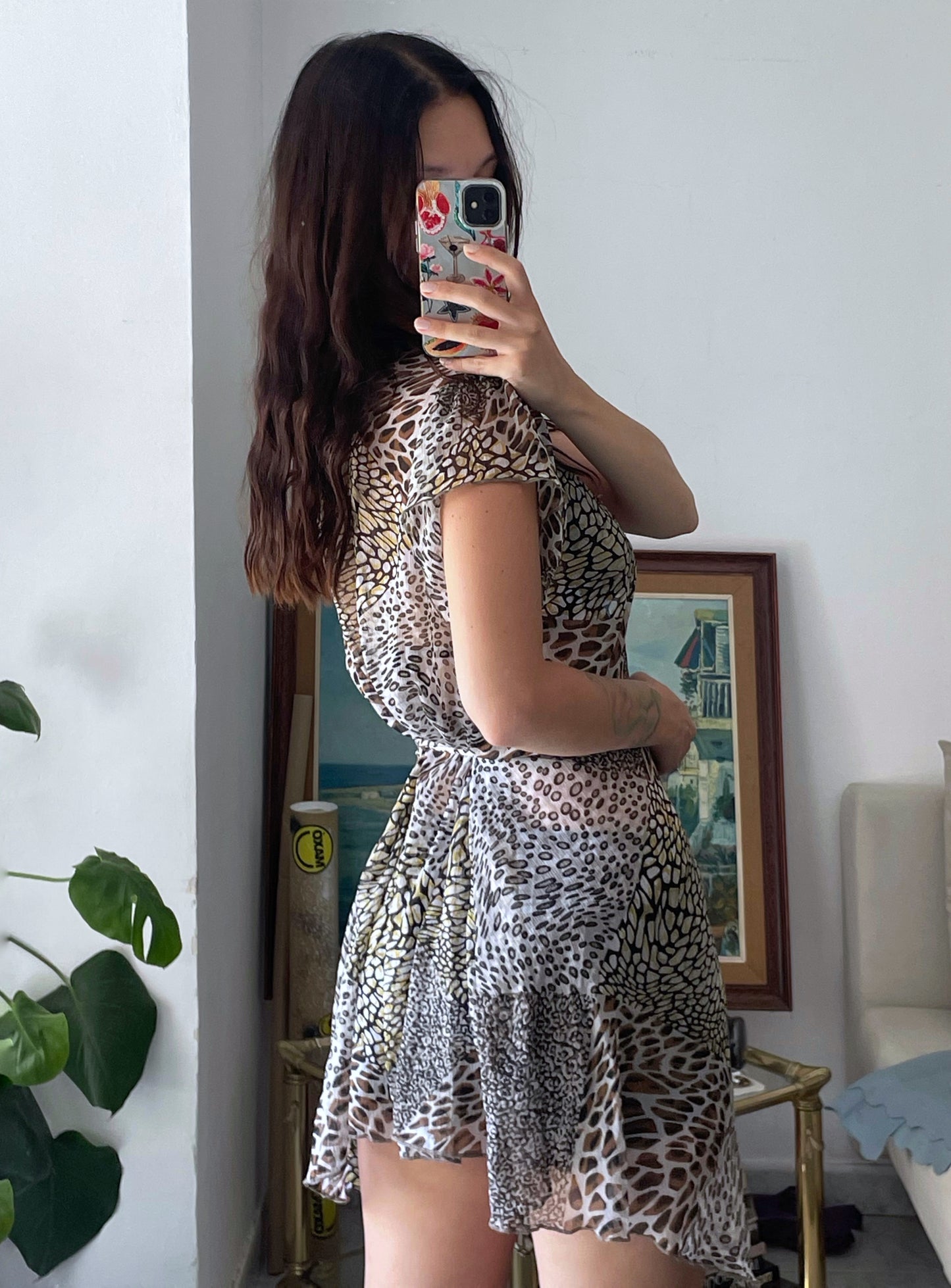 Beaded Mini Dress