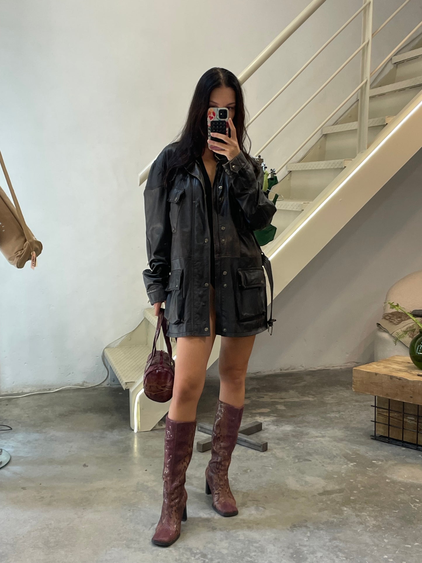 Vintage Leather Jacket