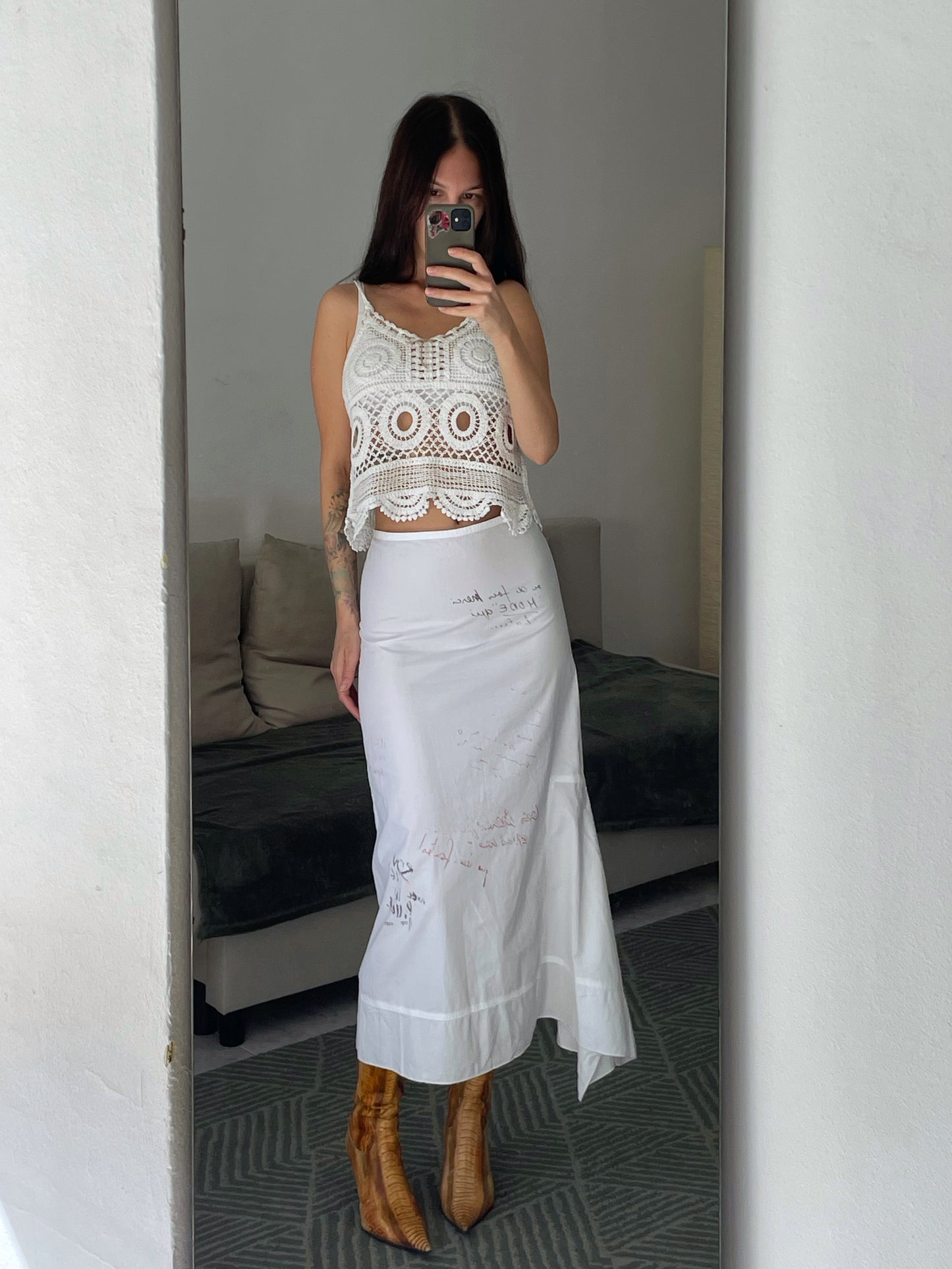 Asymmetrical skirt Cop. Copine