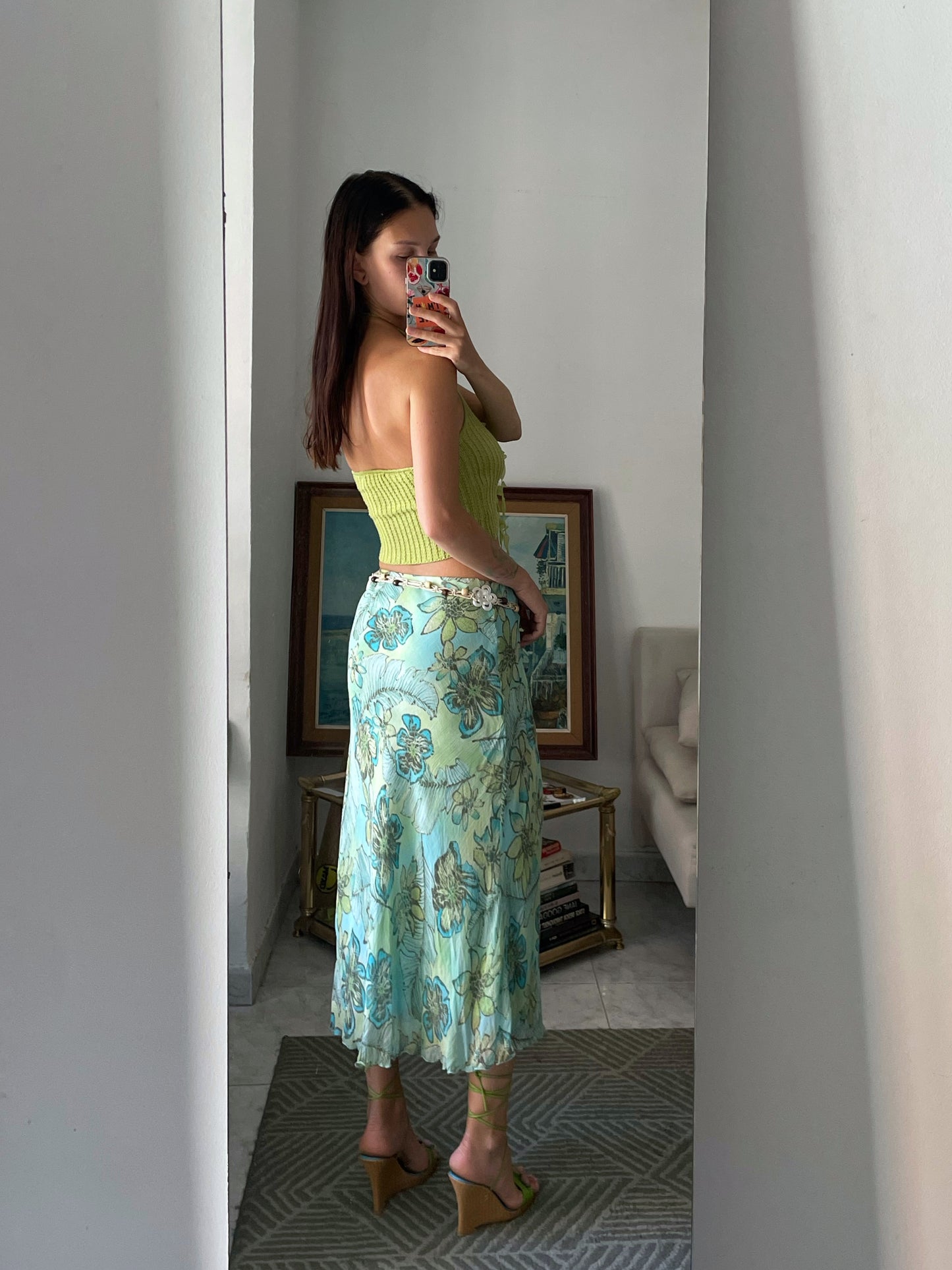 Skirt With a Belt