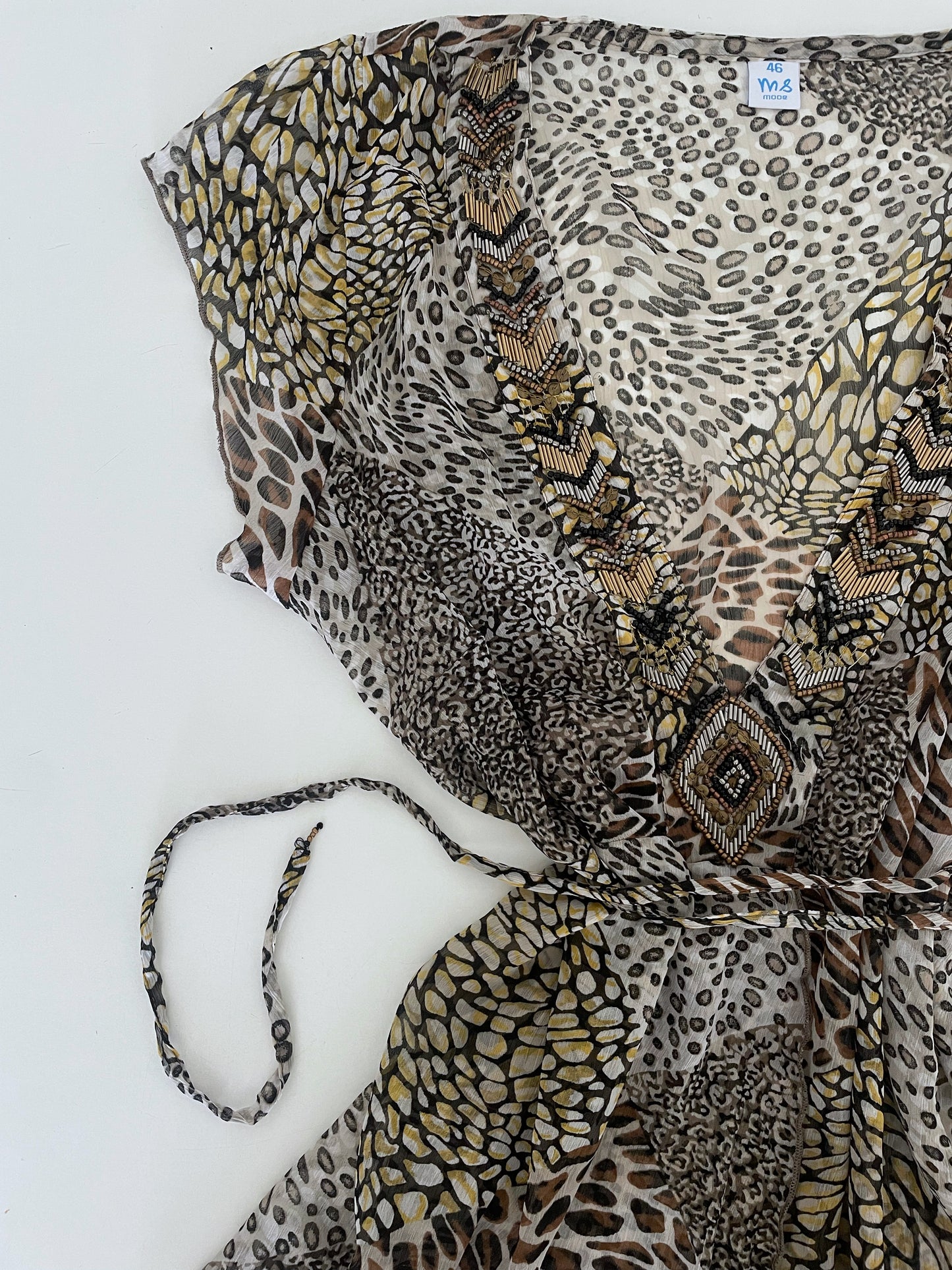 Beaded Mini Dress