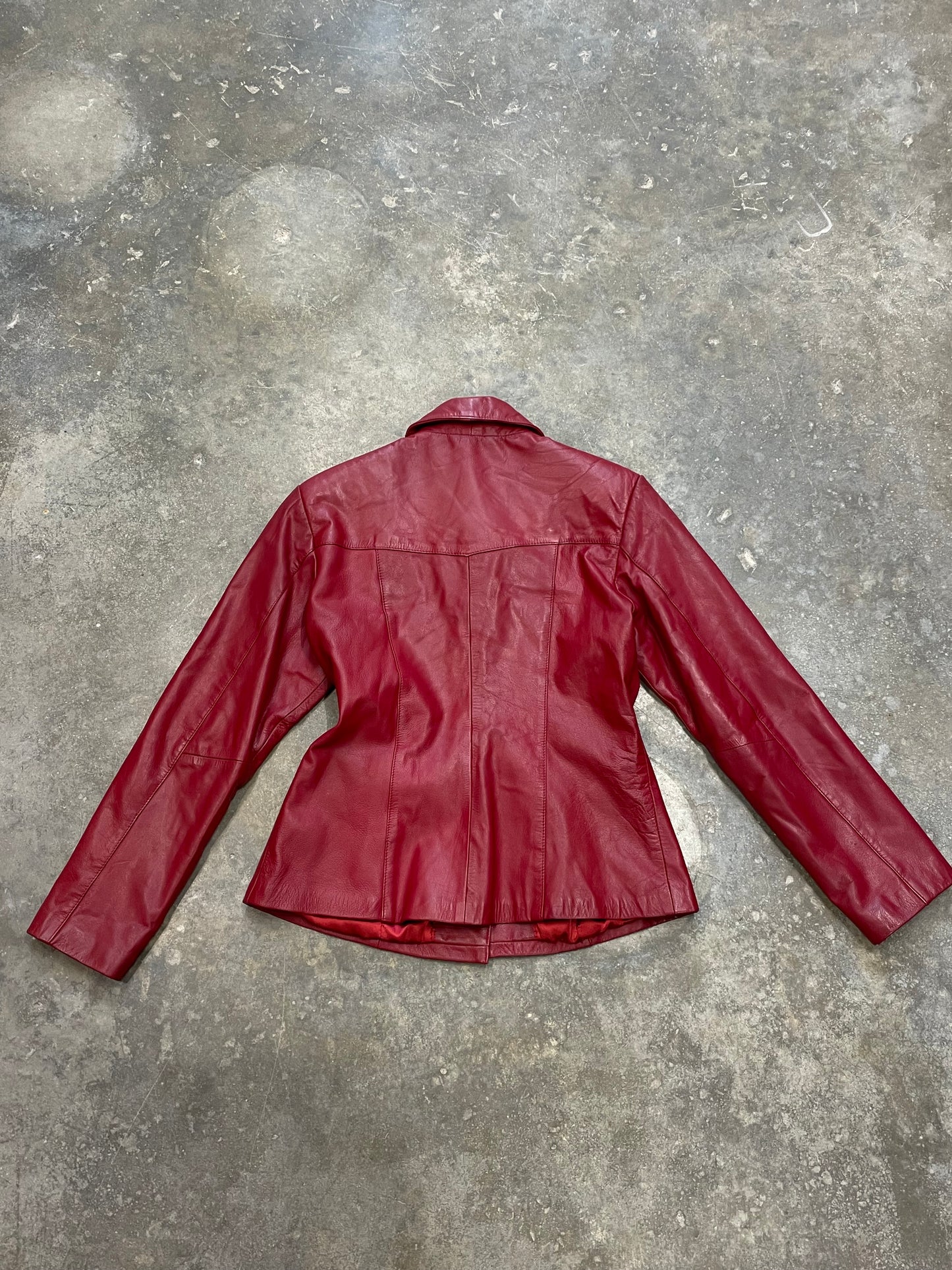 Red Leather Jacket