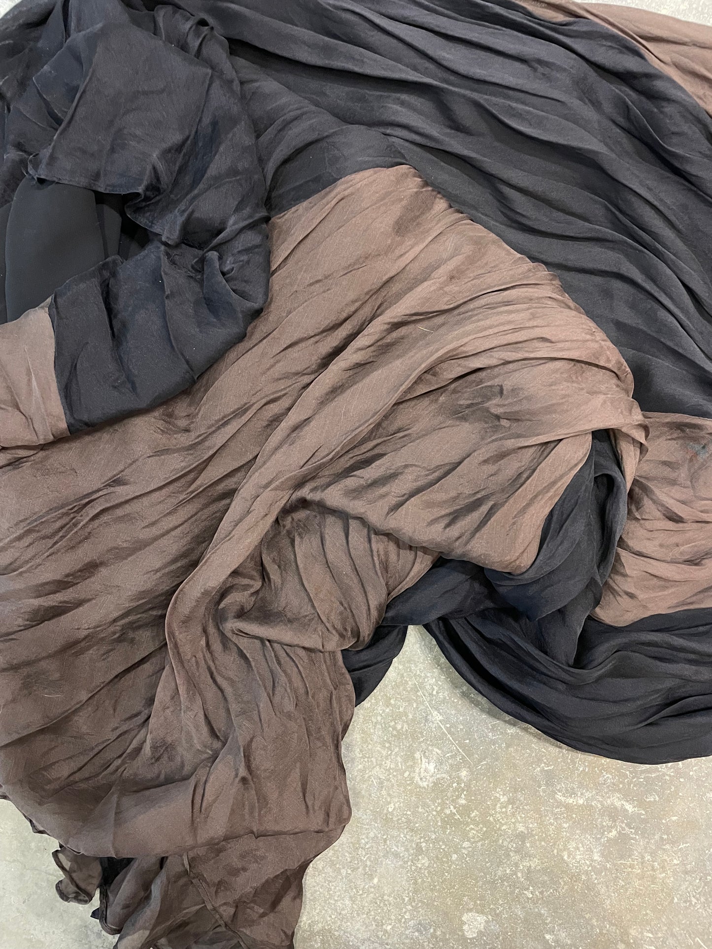 Silk Layered Vintage Dress