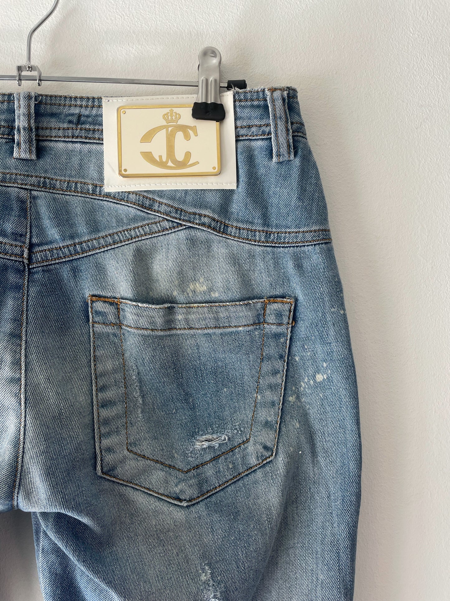 Just Cavalli Vintage Low-Rise Flared Jeans