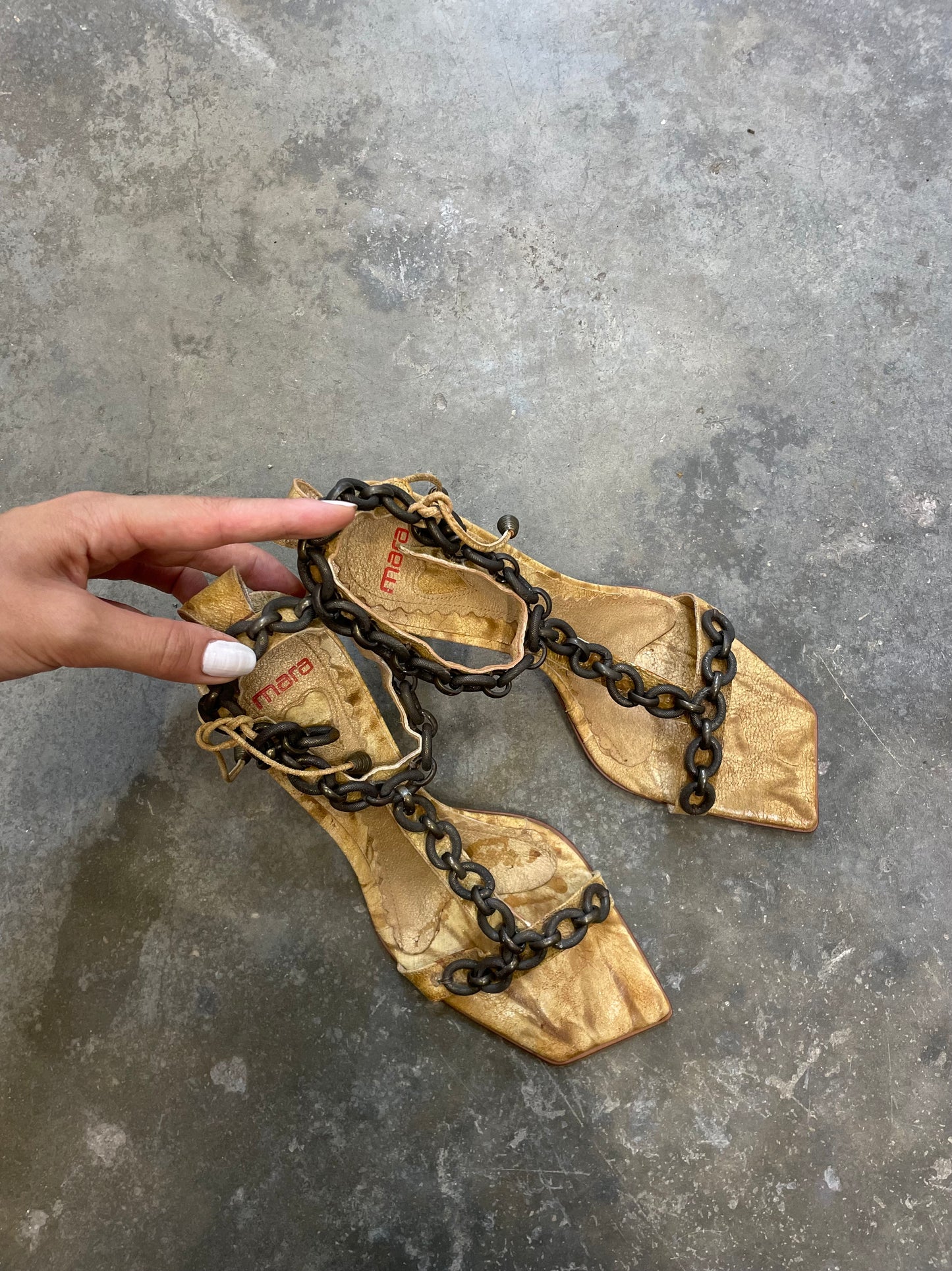 Sandals With Chains