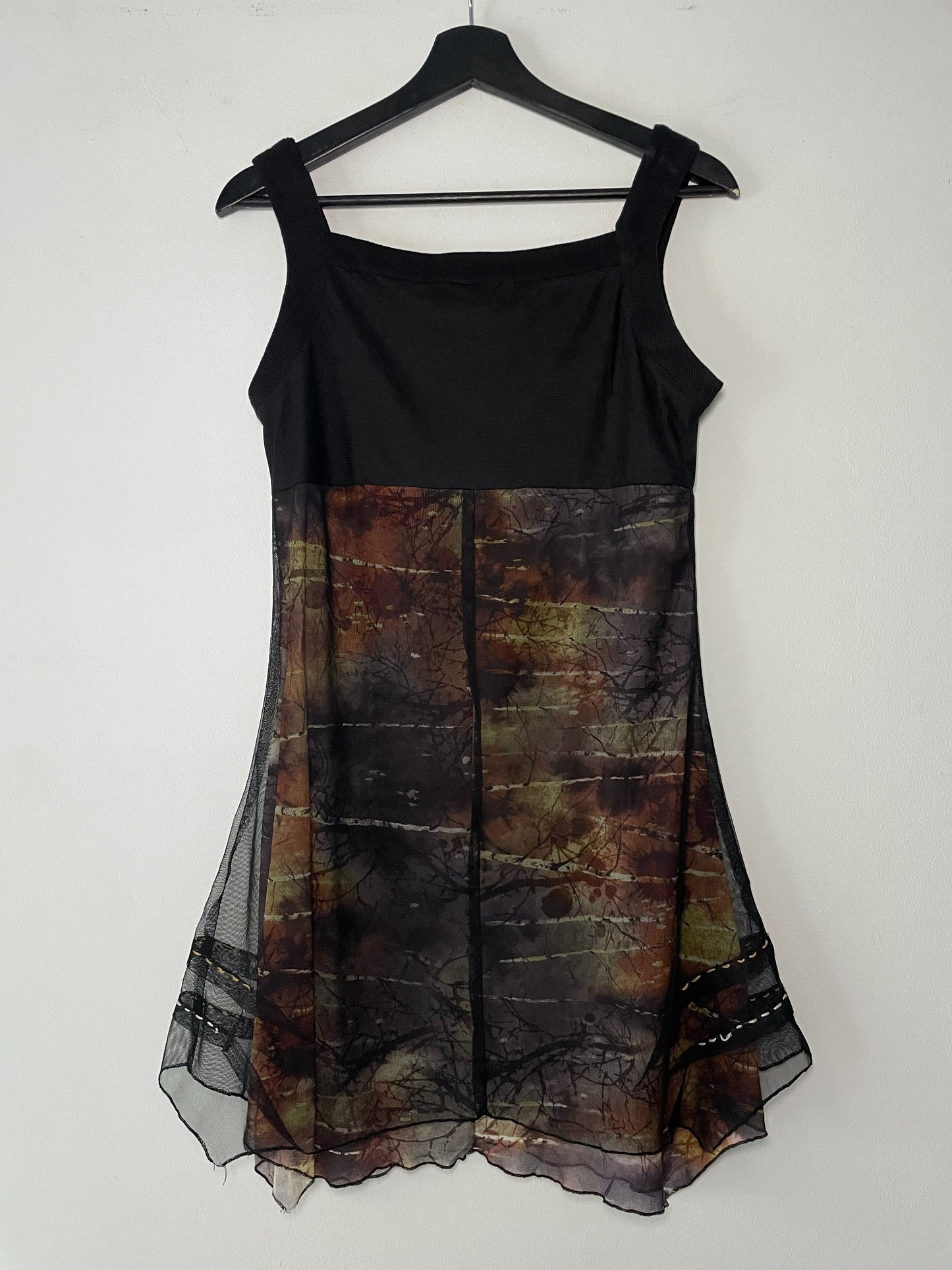 Mini mesh dress