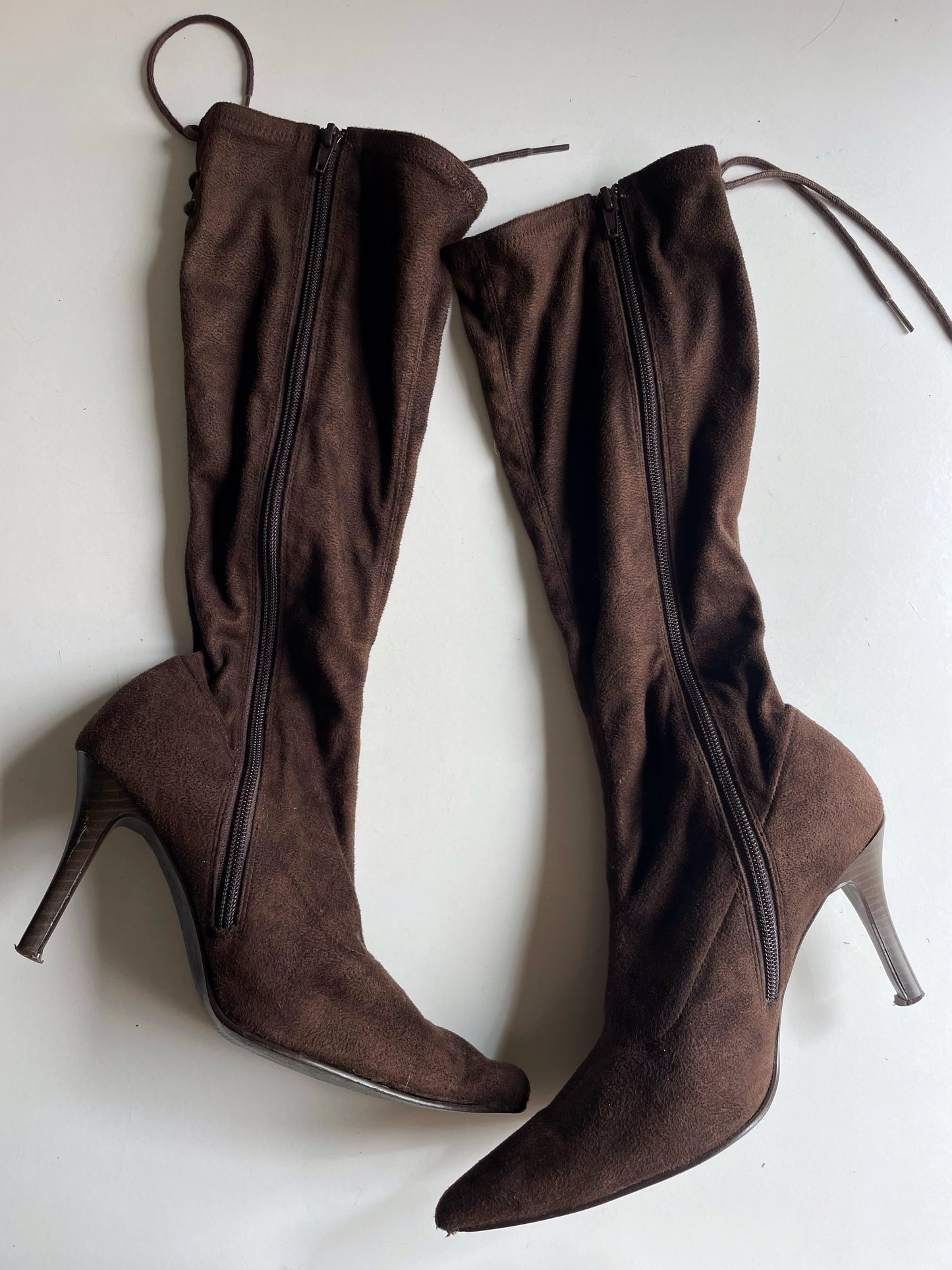 Velour Boots
