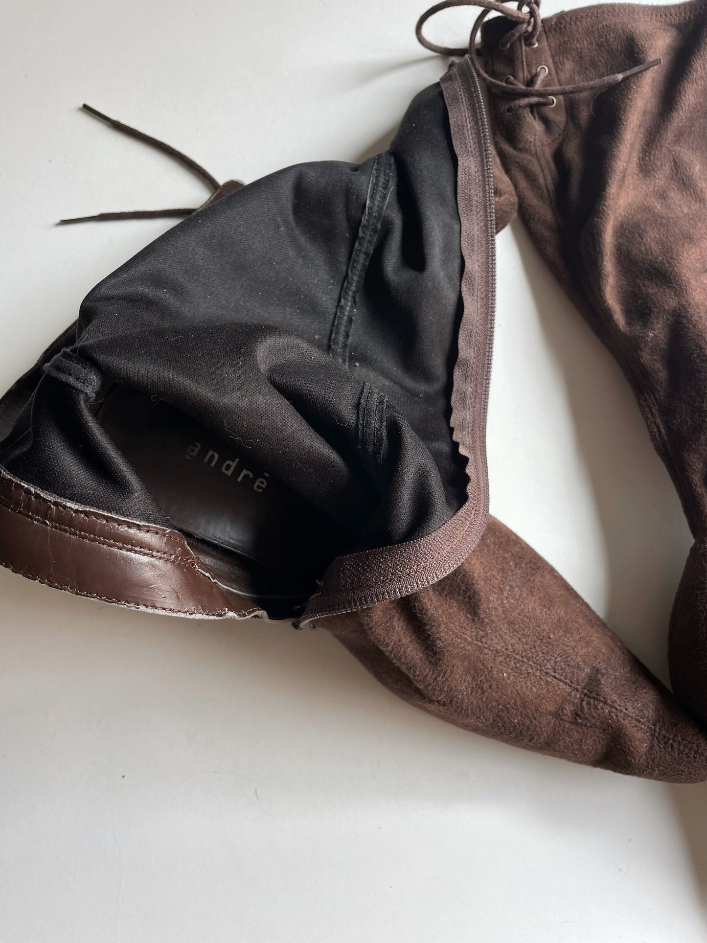 Velour Boots