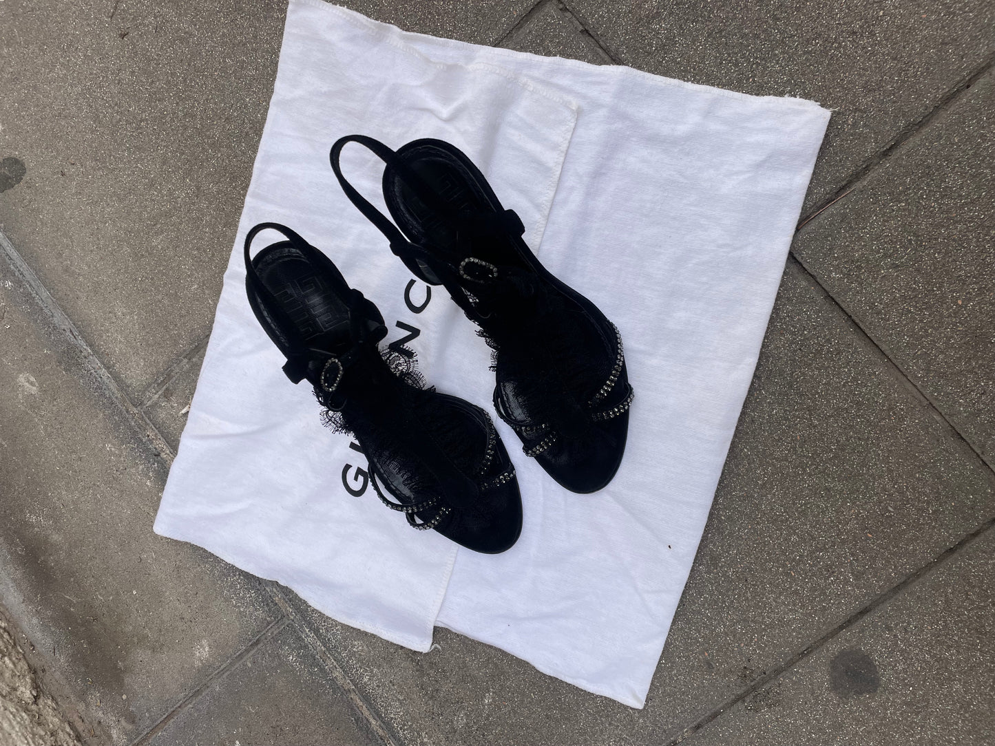 Givenchy Suede Leather Sandals