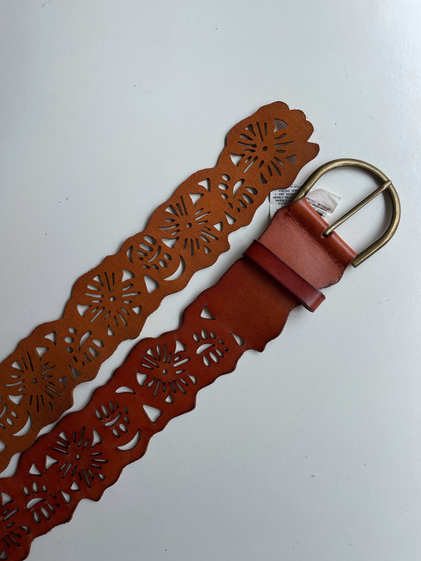 Wide Leather Belt