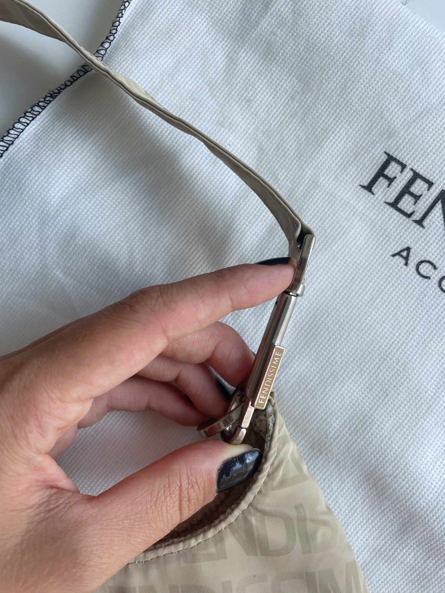 Reversible vintage bag by Fendissime