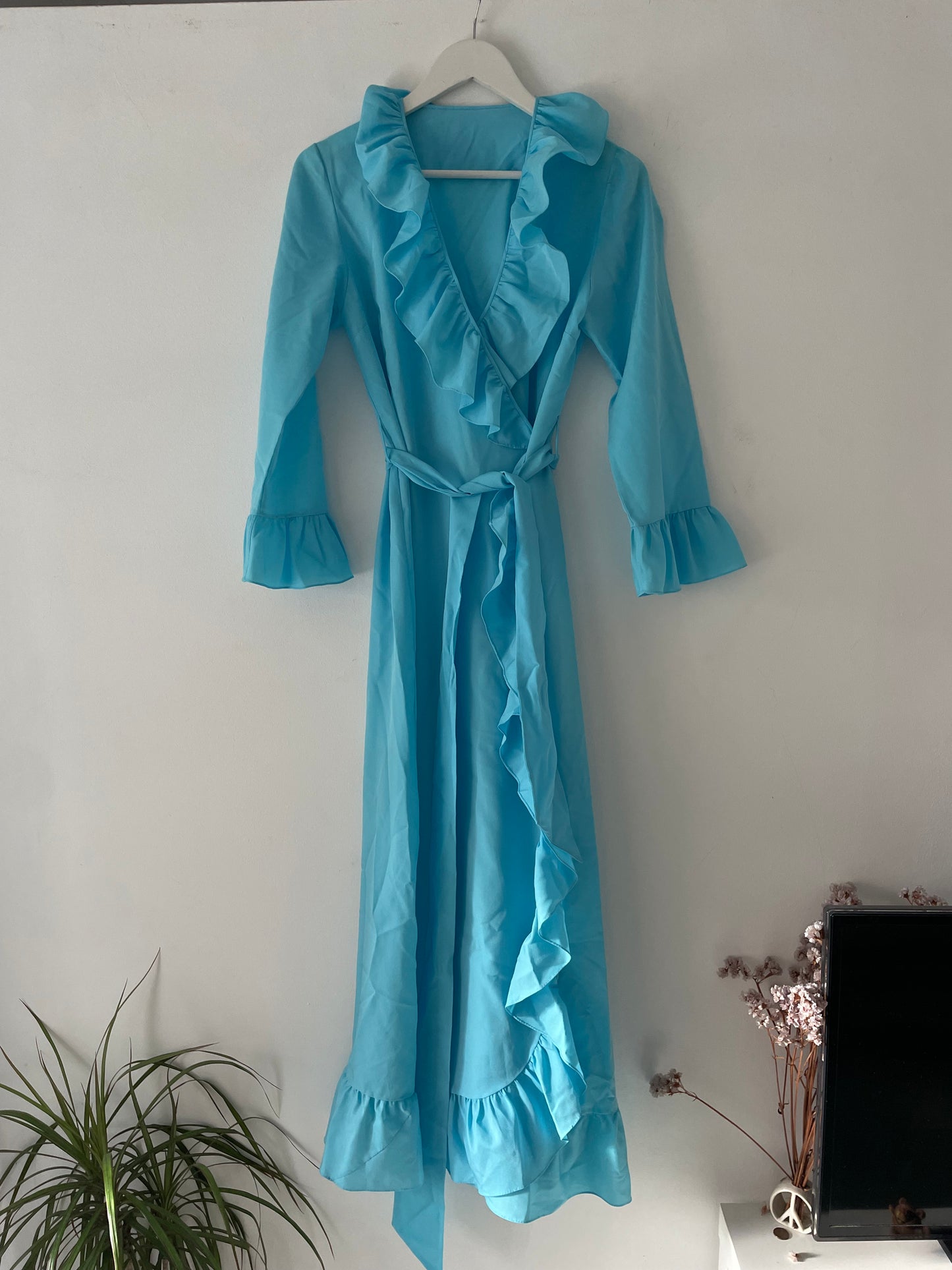 Long robe-style dress