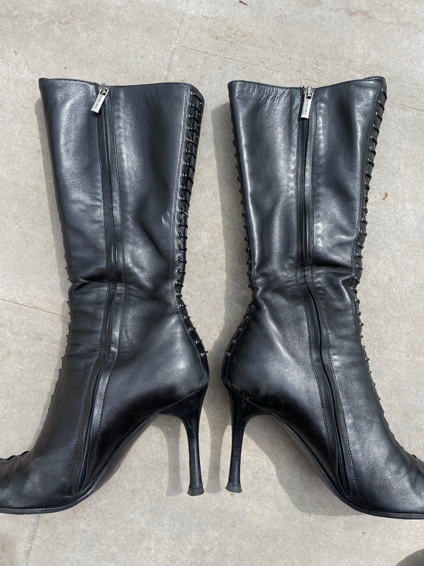 Vintage leather boots by R&Renzi
