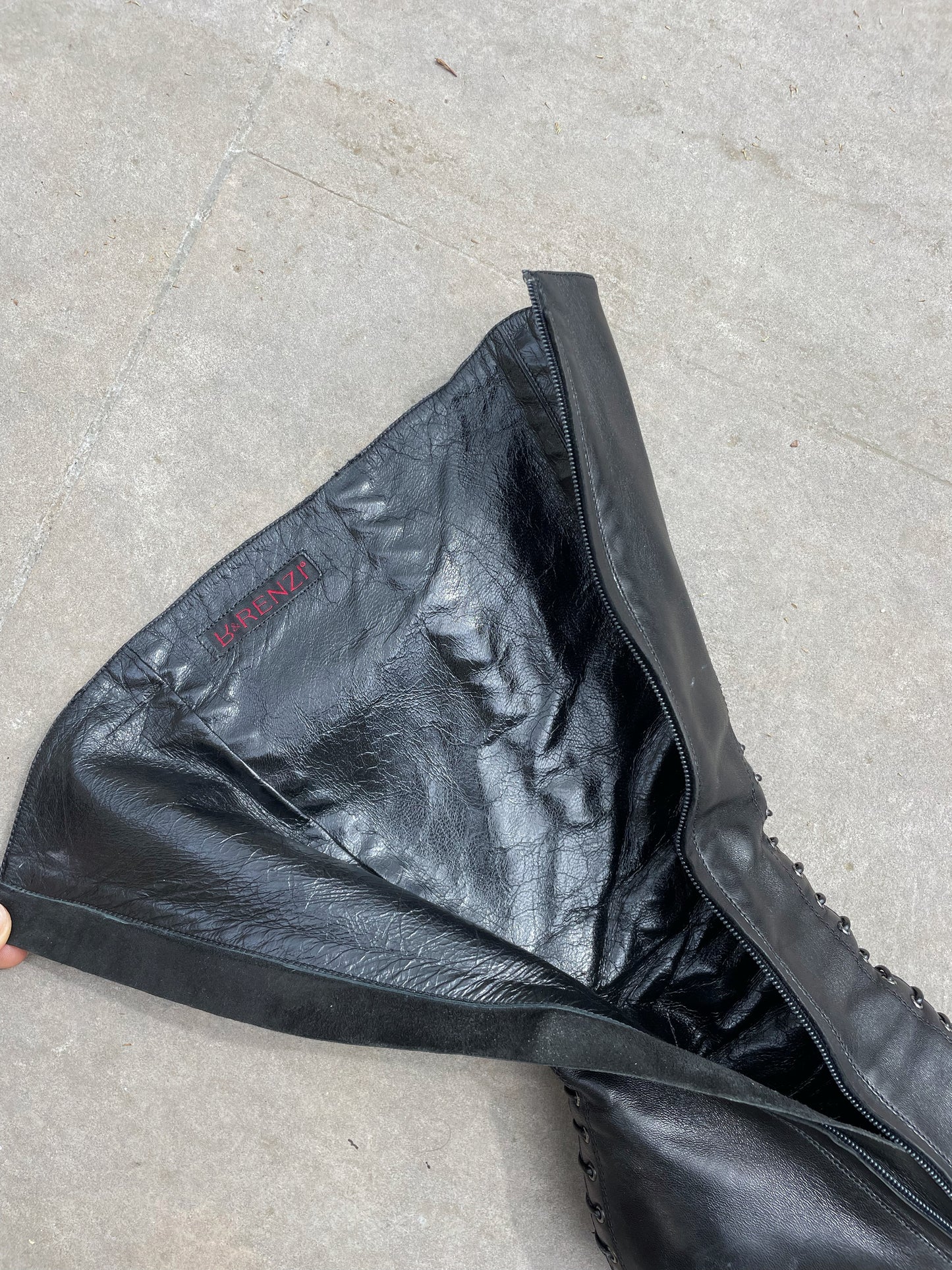 Vintage leather boots by R&Renzi