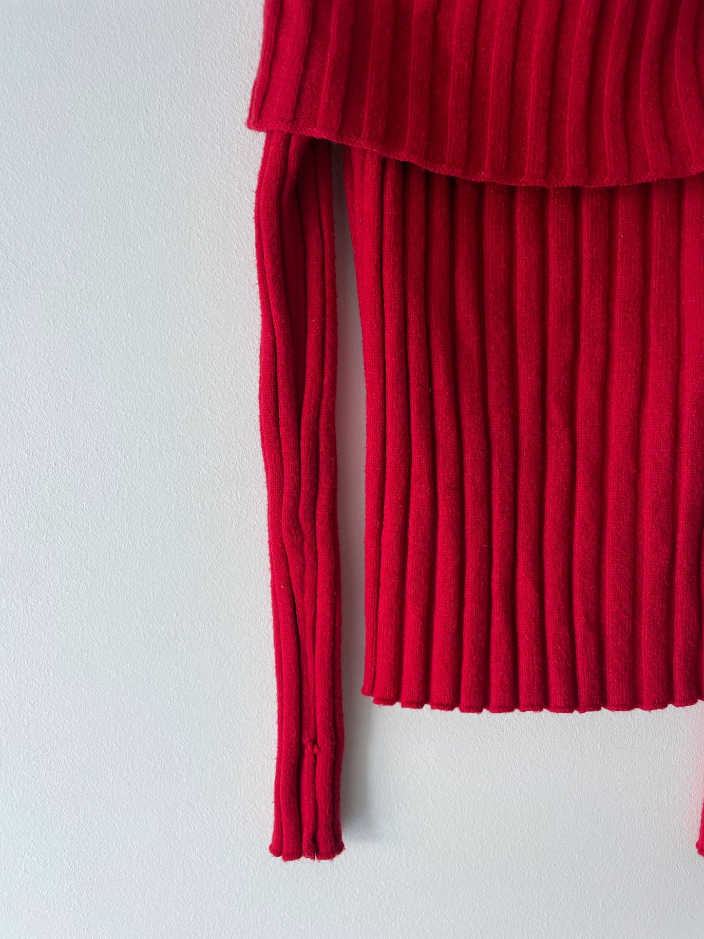 Off-shoulder sweater