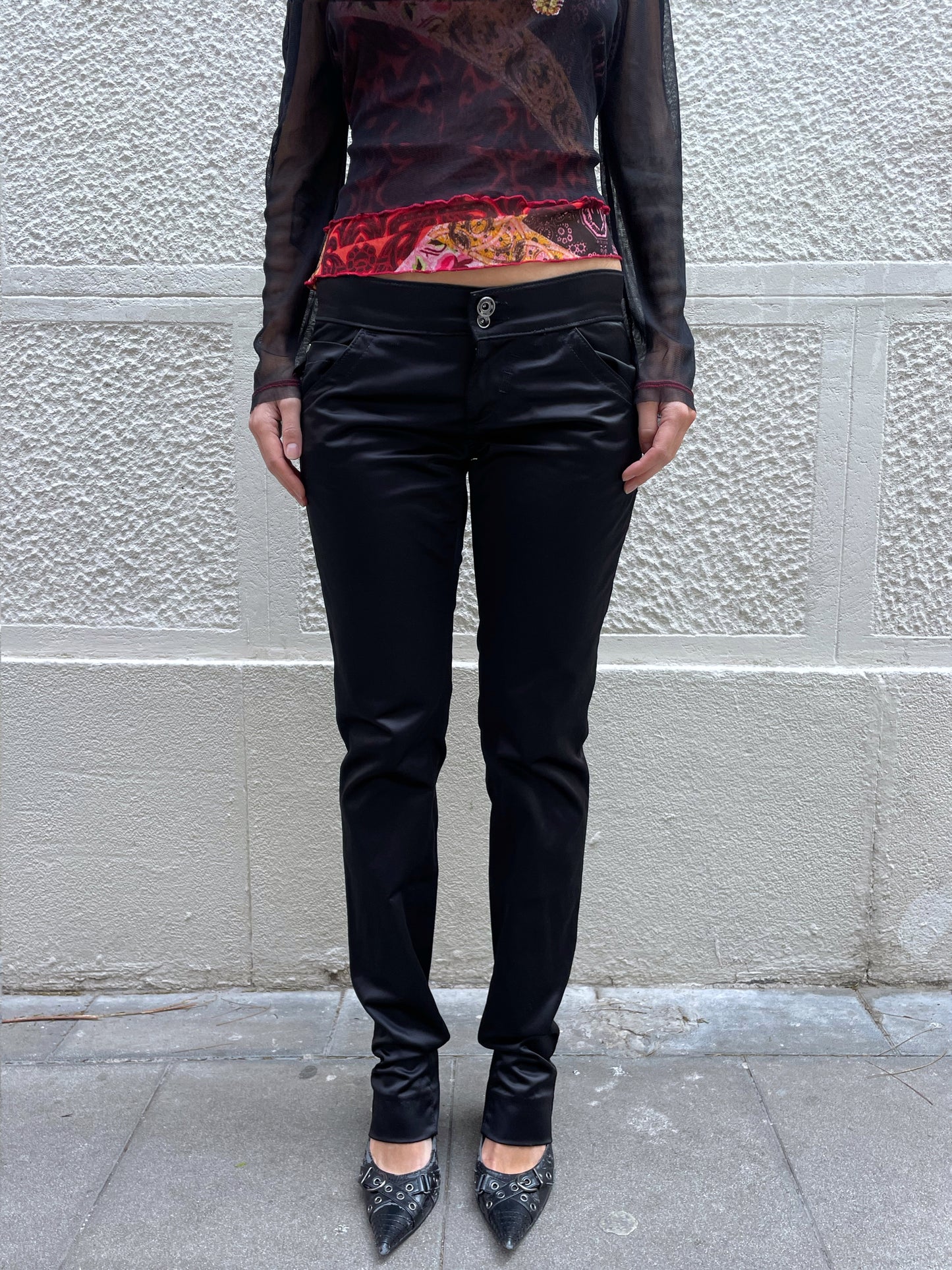Low-rise trousers Miss Sixty
