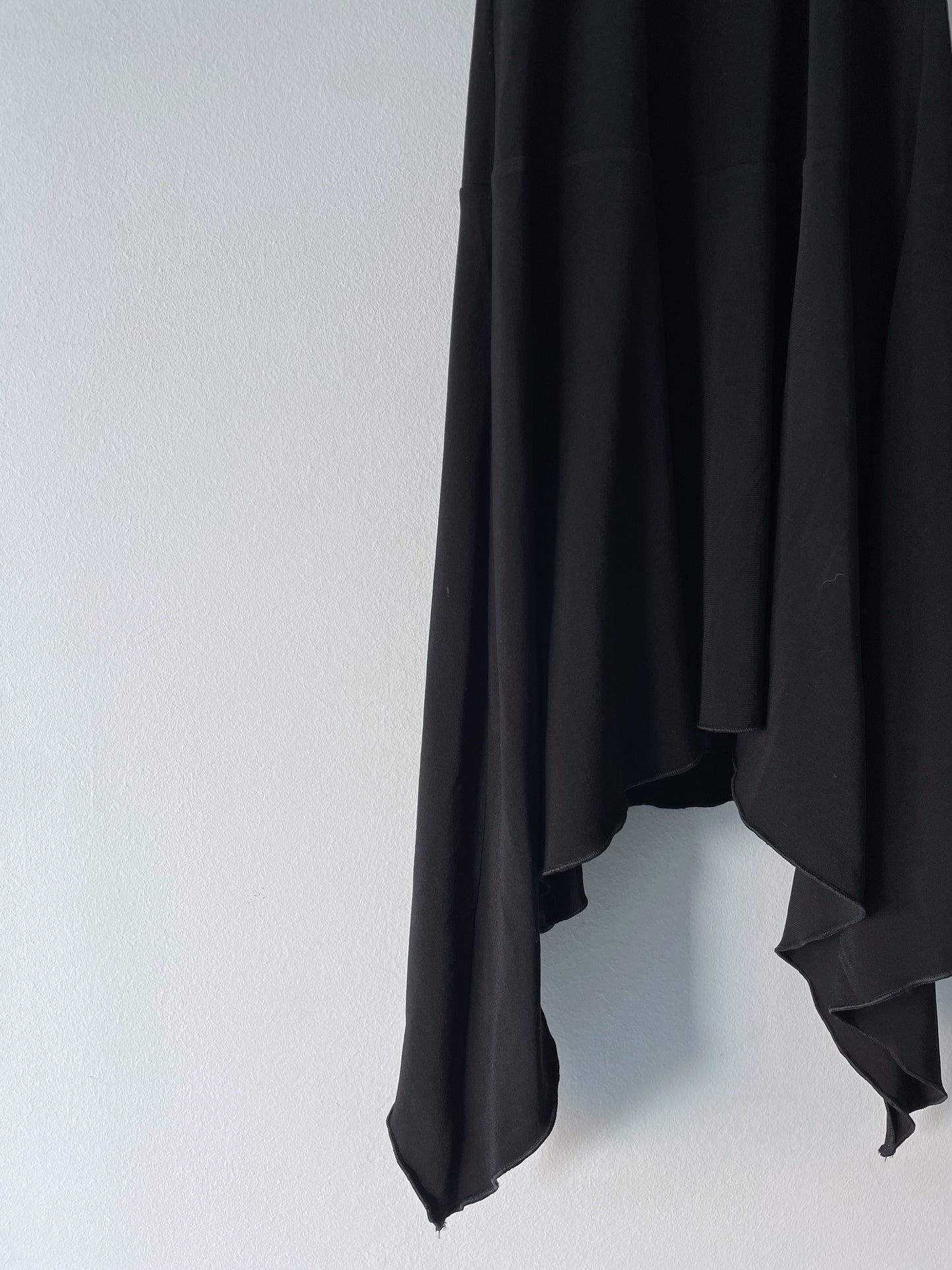 Asymmetrical halter neck dress