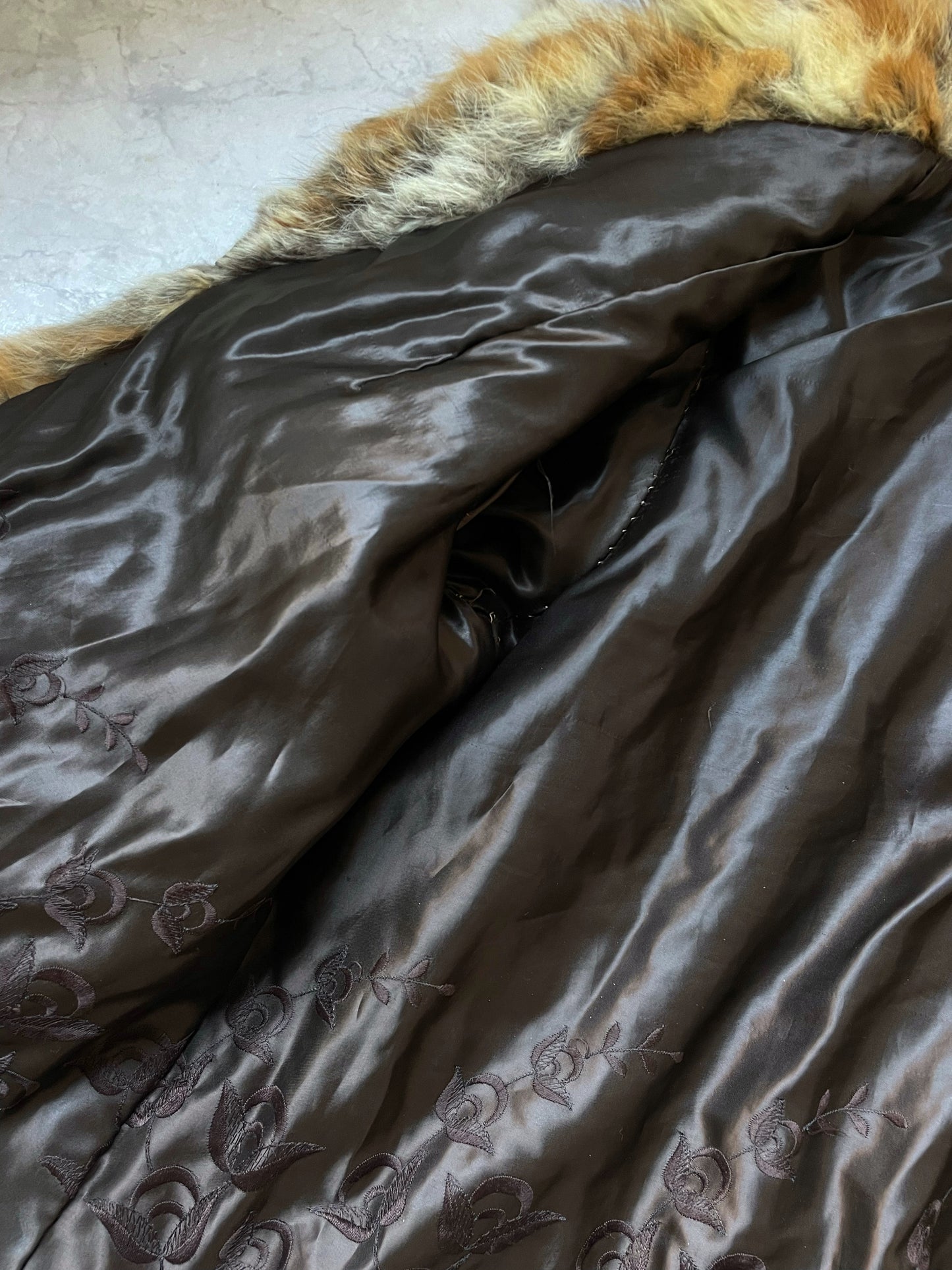 Vintage Natural Fur Coat